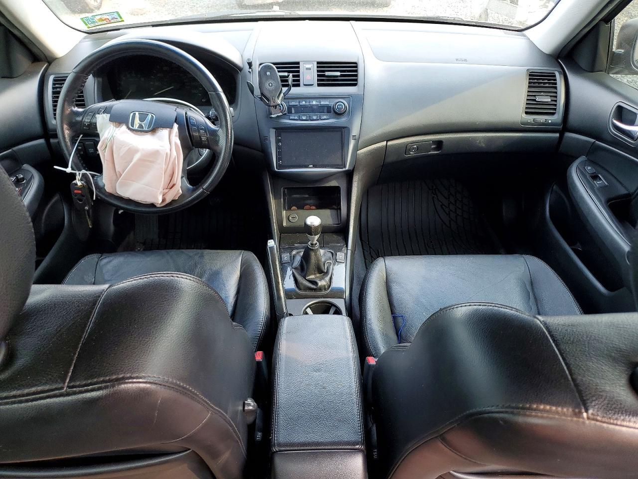 2007 Honda Accord Ex Silver vin: 1HGCM65547A017785