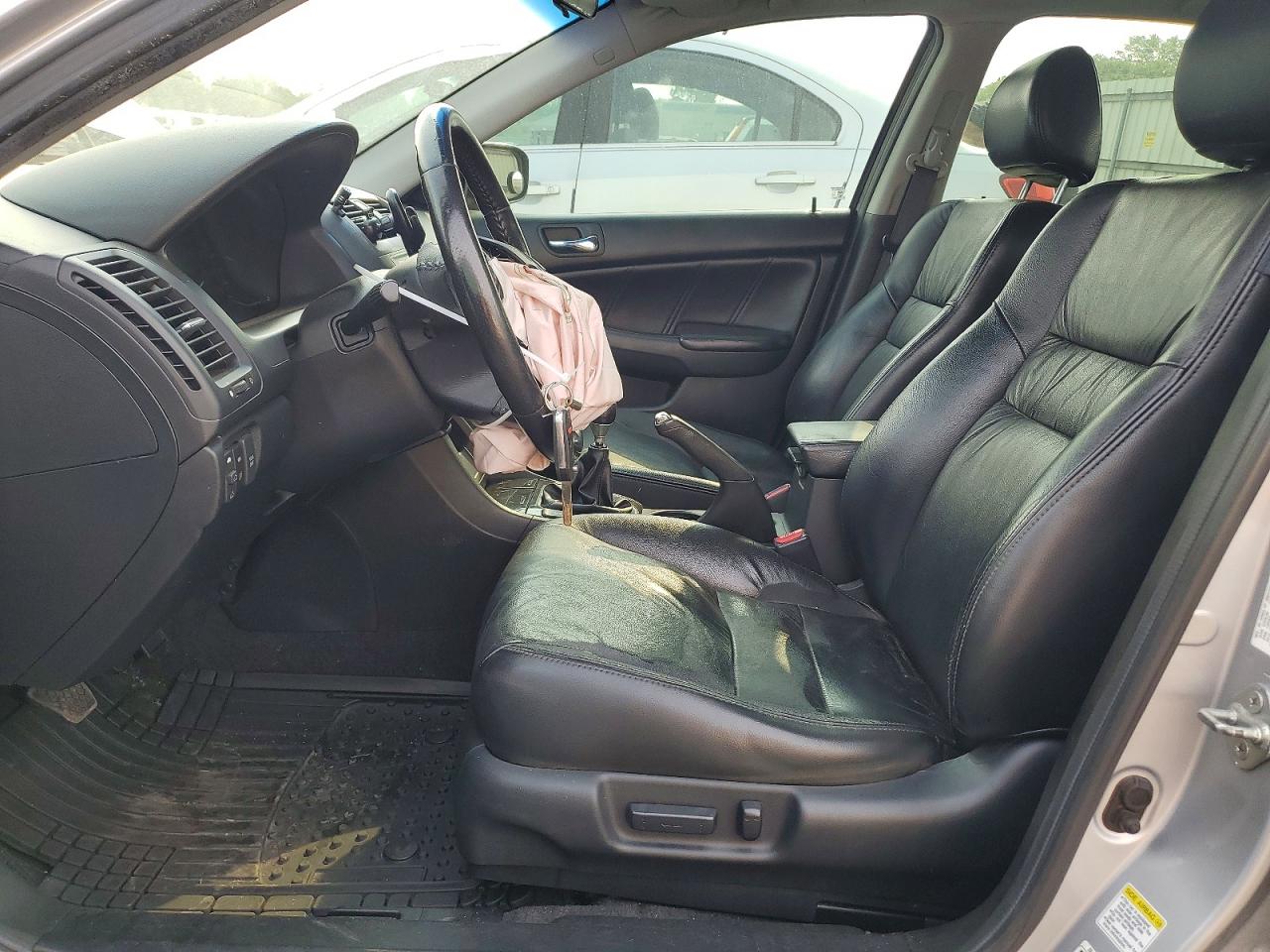 2007 Honda Accord Ex Silver vin: 1HGCM65547A017785