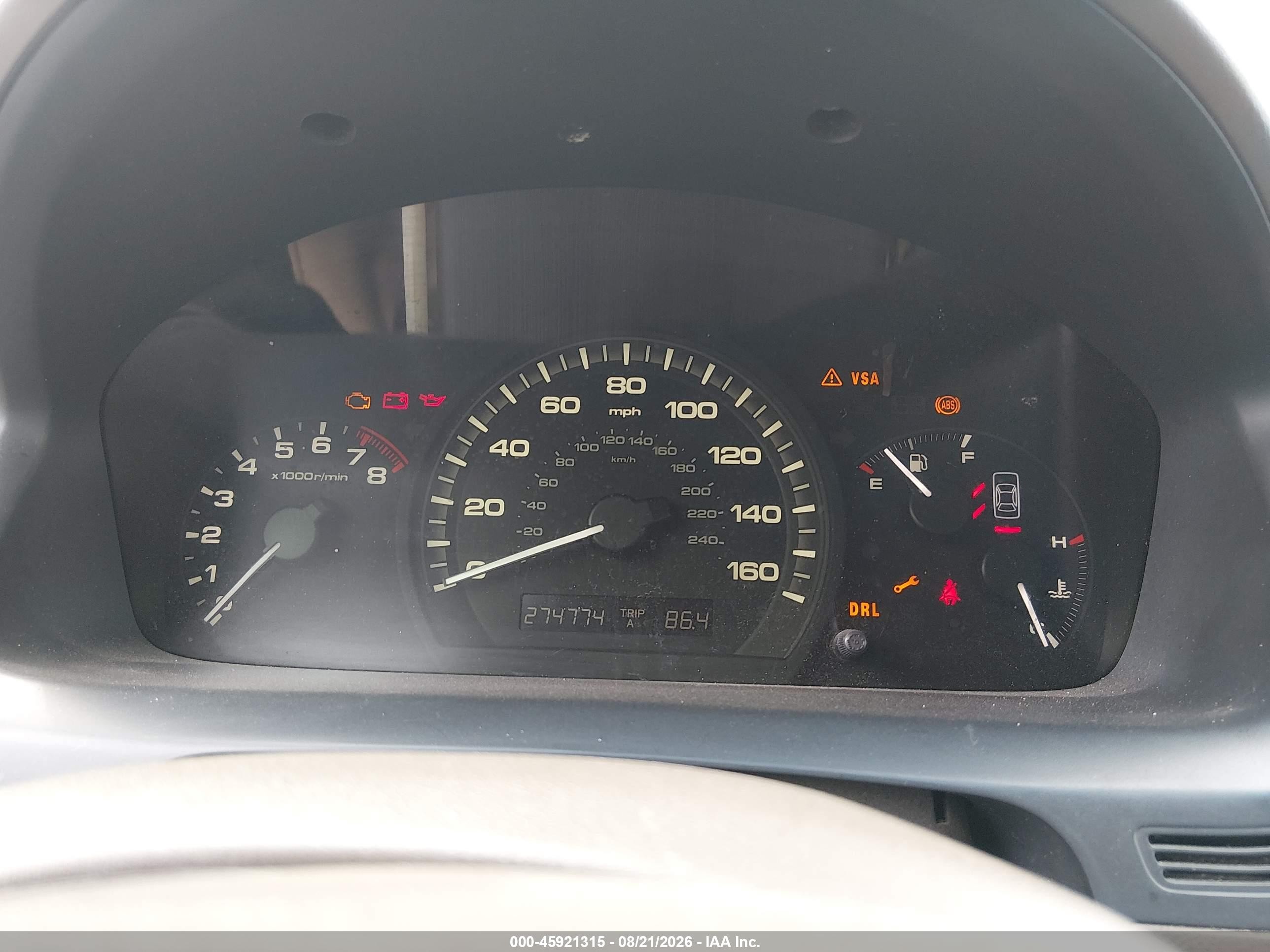 2007 Honda Accord 3.0 Ex Серый vin: 1HGCM65547A055324