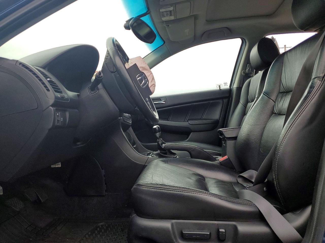 2007 Honda Accord Ex Blue vin: 1HGCM65837A015908