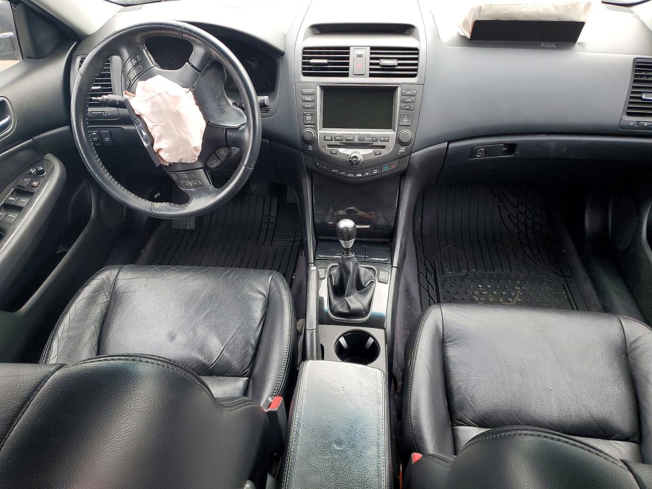 2007 Honda Accord Ex Blue vin: 1HGCM65837A015908
