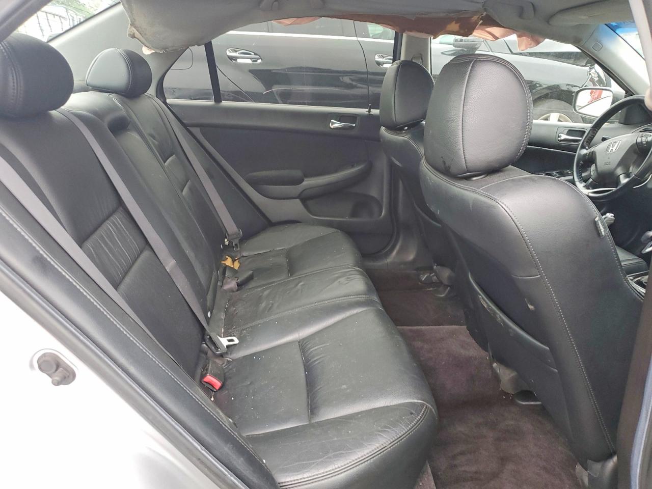 2007 Honda Accord Ex Silver vin: 1HGCM65857A000360