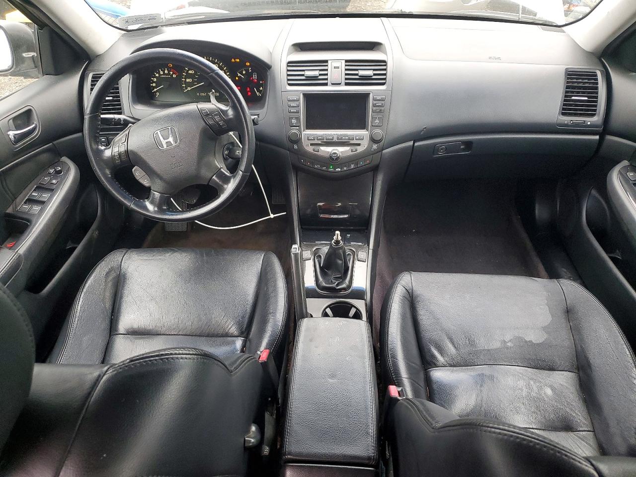 2007 Honda Accord Ex Silver vin: 1HGCM65857A000360