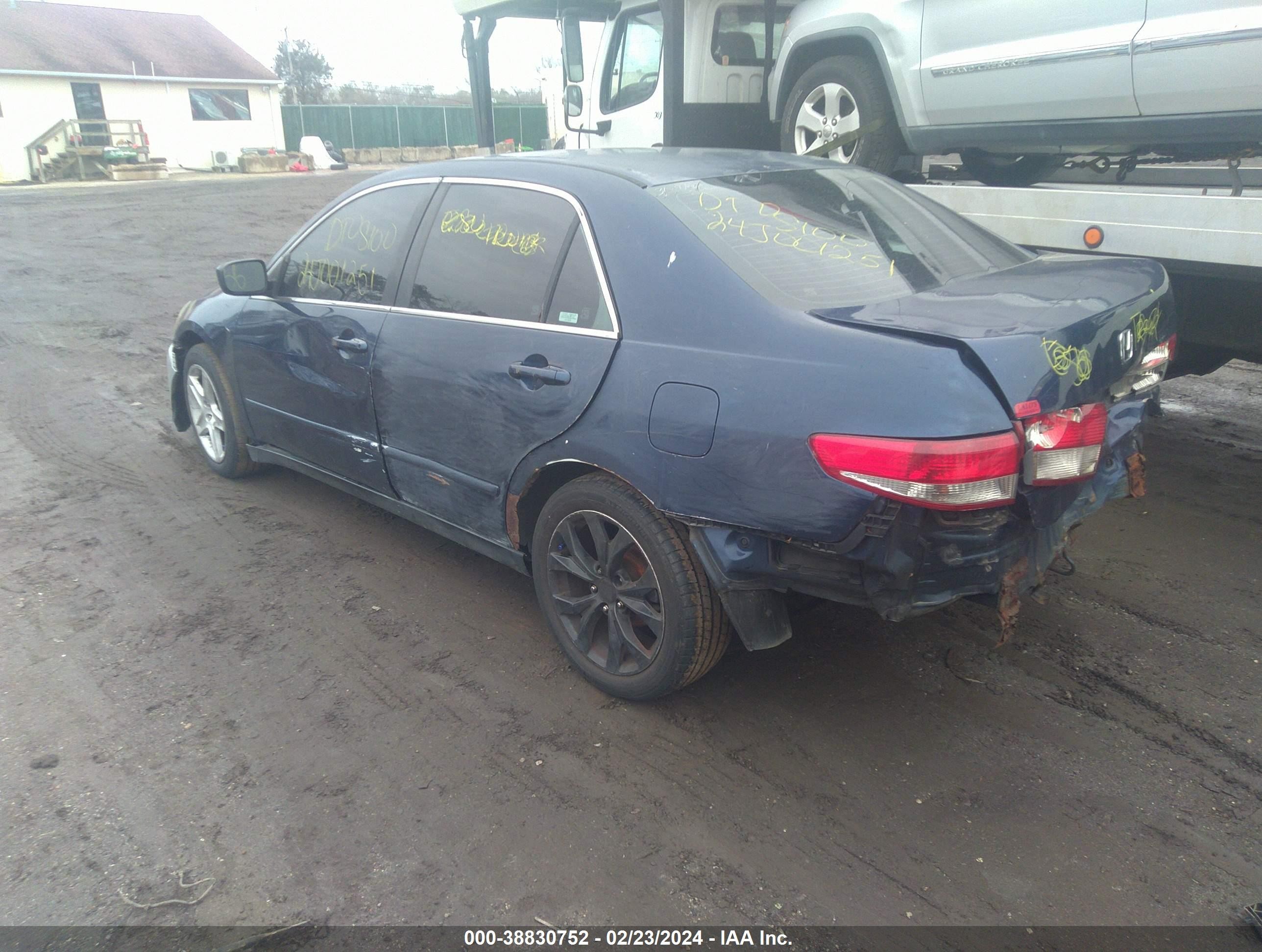 2003 Honda Accord 3.0 Lx Blue vin: 1HGCM66303A083175