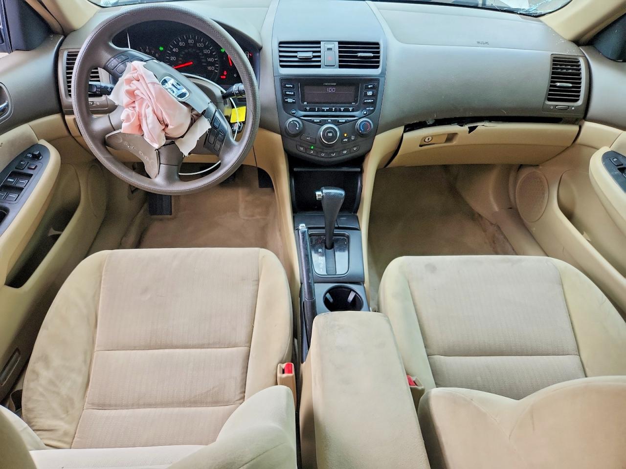 2004 Honda Accord Lx Белый vin: 1HGCM66304A036925
