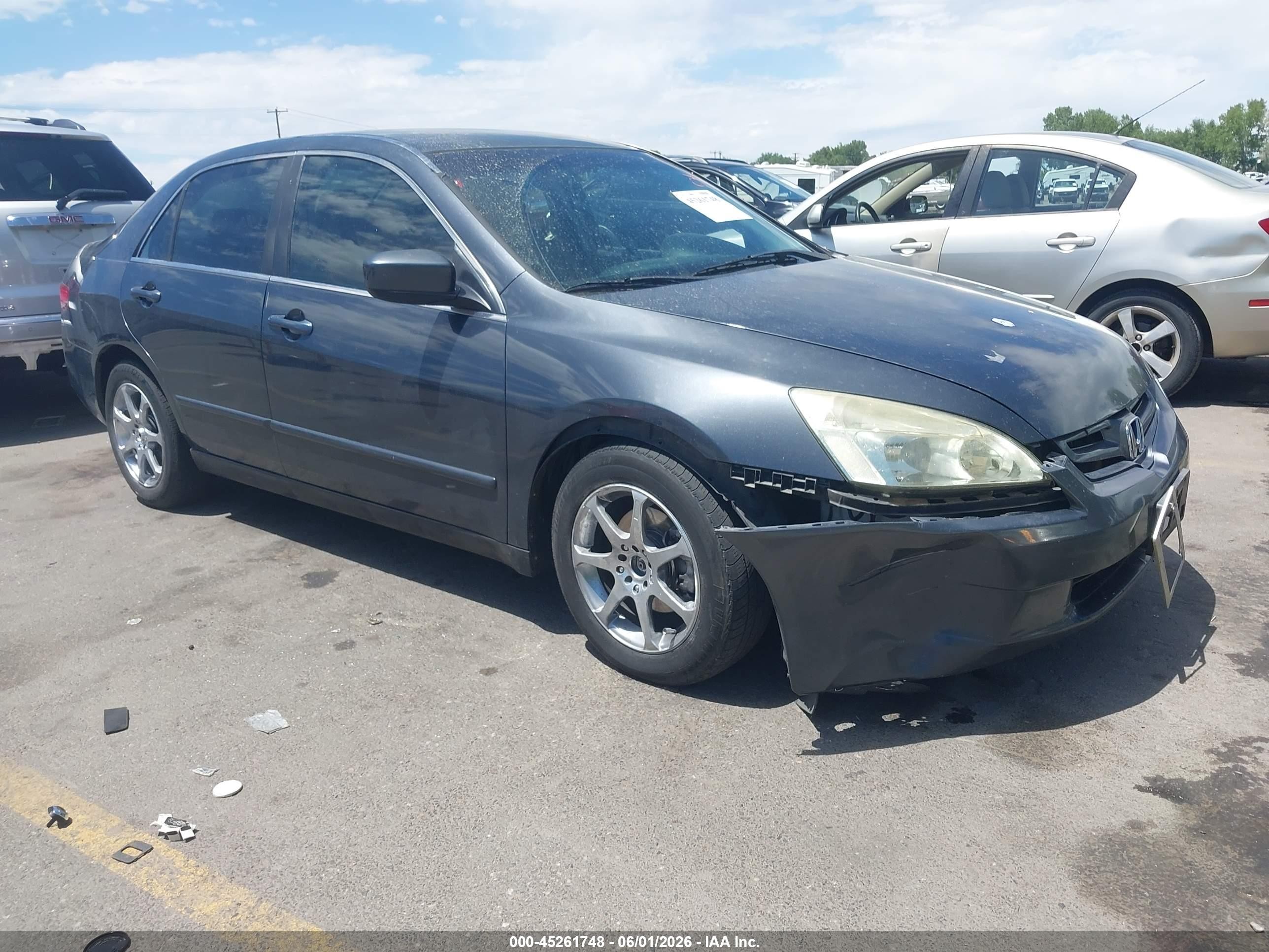 2003 Honda Accord 3.0 Lx Black vin: 1HGCM66313A103837