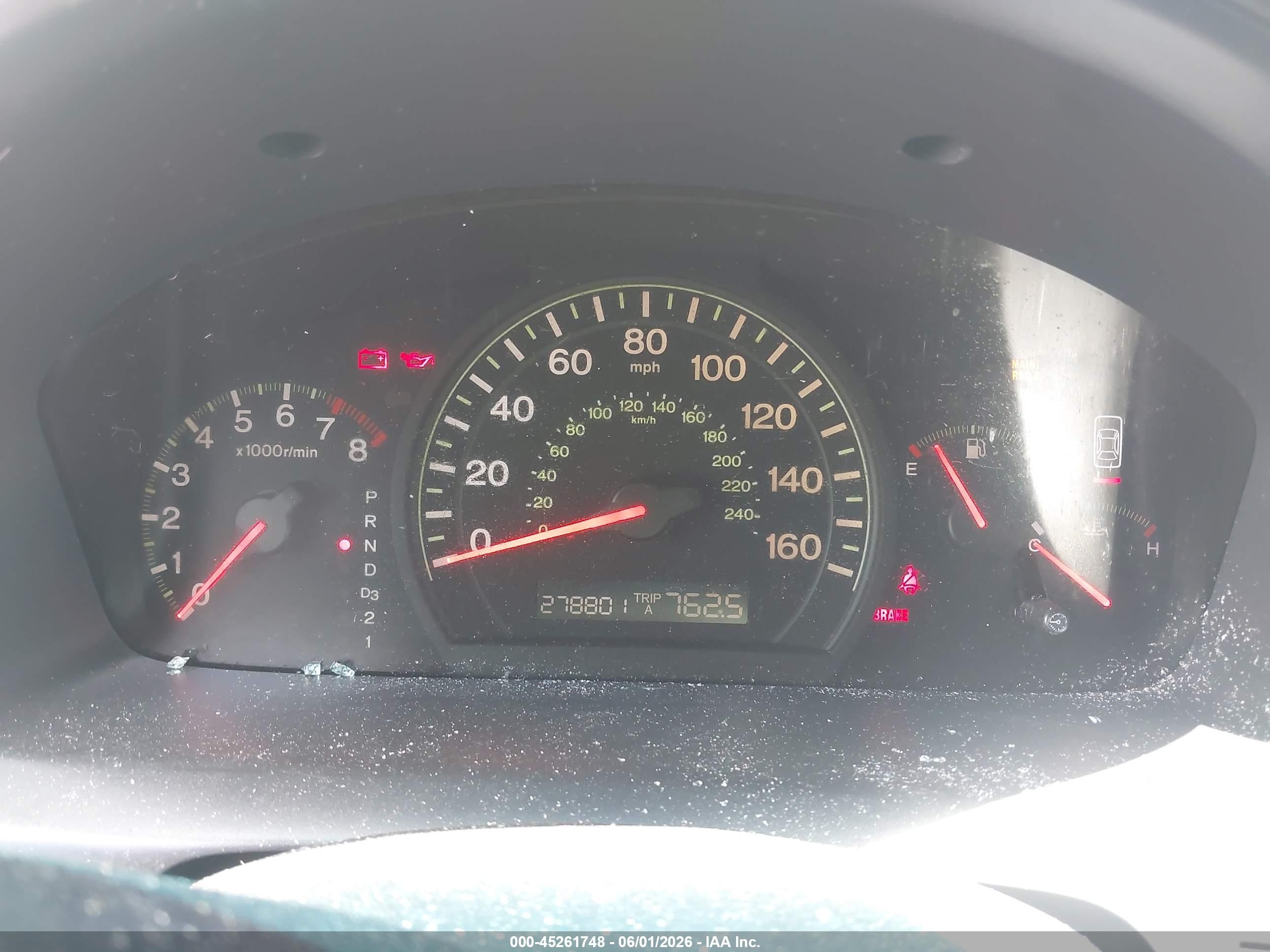 2003 Honda Accord 3.0 Lx Black vin: 1HGCM66313A103837