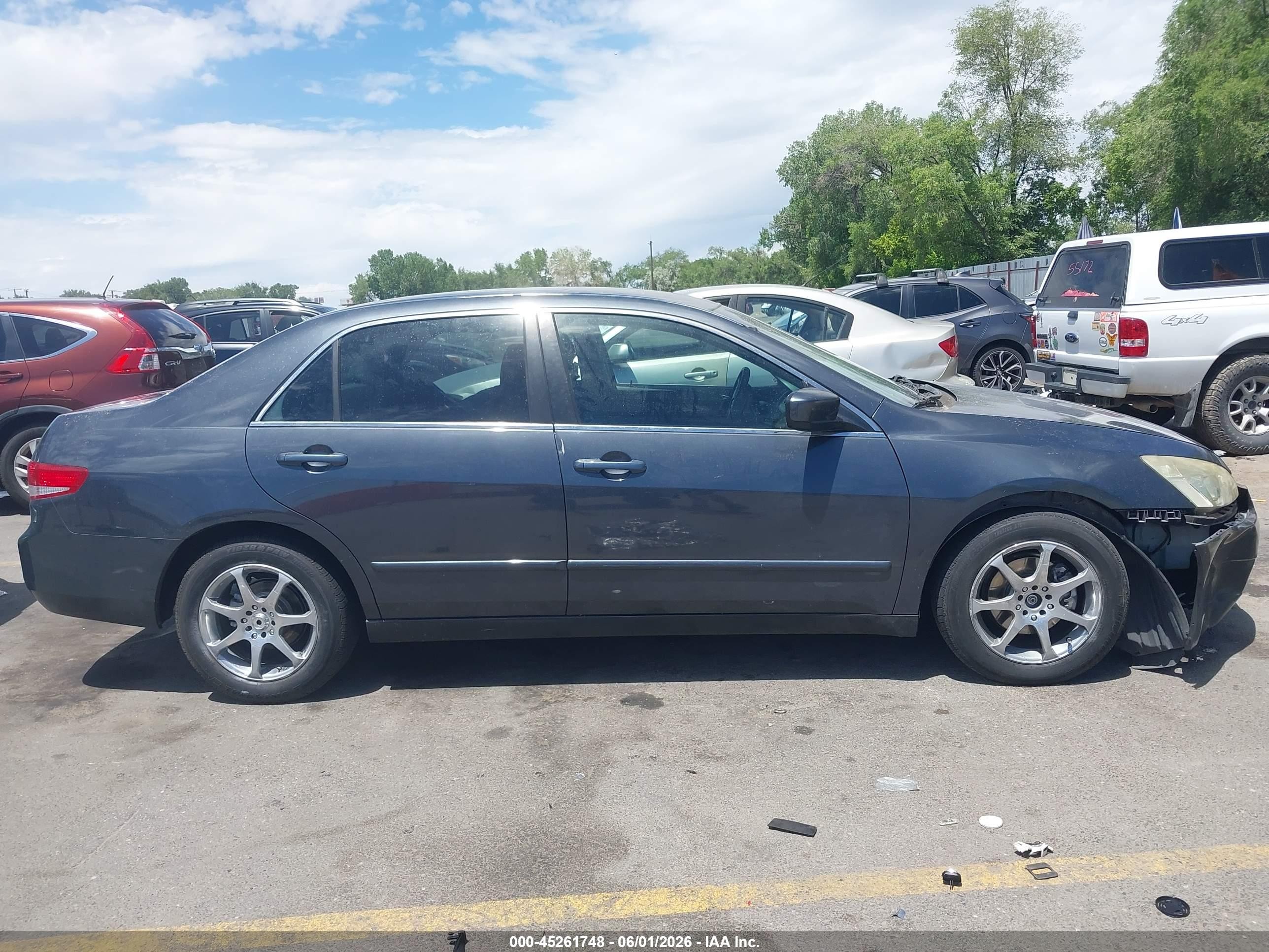 2003 Honda Accord 3.0 Lx Black vin: 1HGCM66313A103837