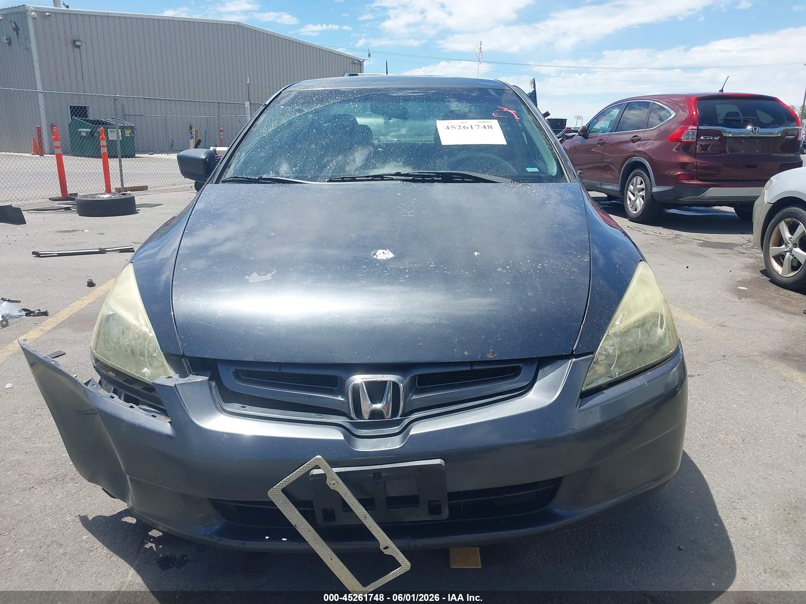 2003 Honda Accord 3.0 Lx Black vin: 1HGCM66313A103837