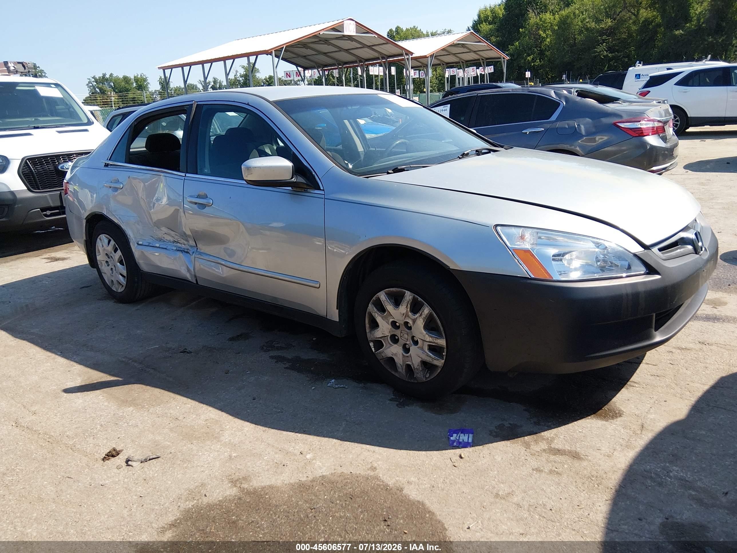 2005 Honda Accord 3.0 Lx Silver vin: 1HGCM66315A070146