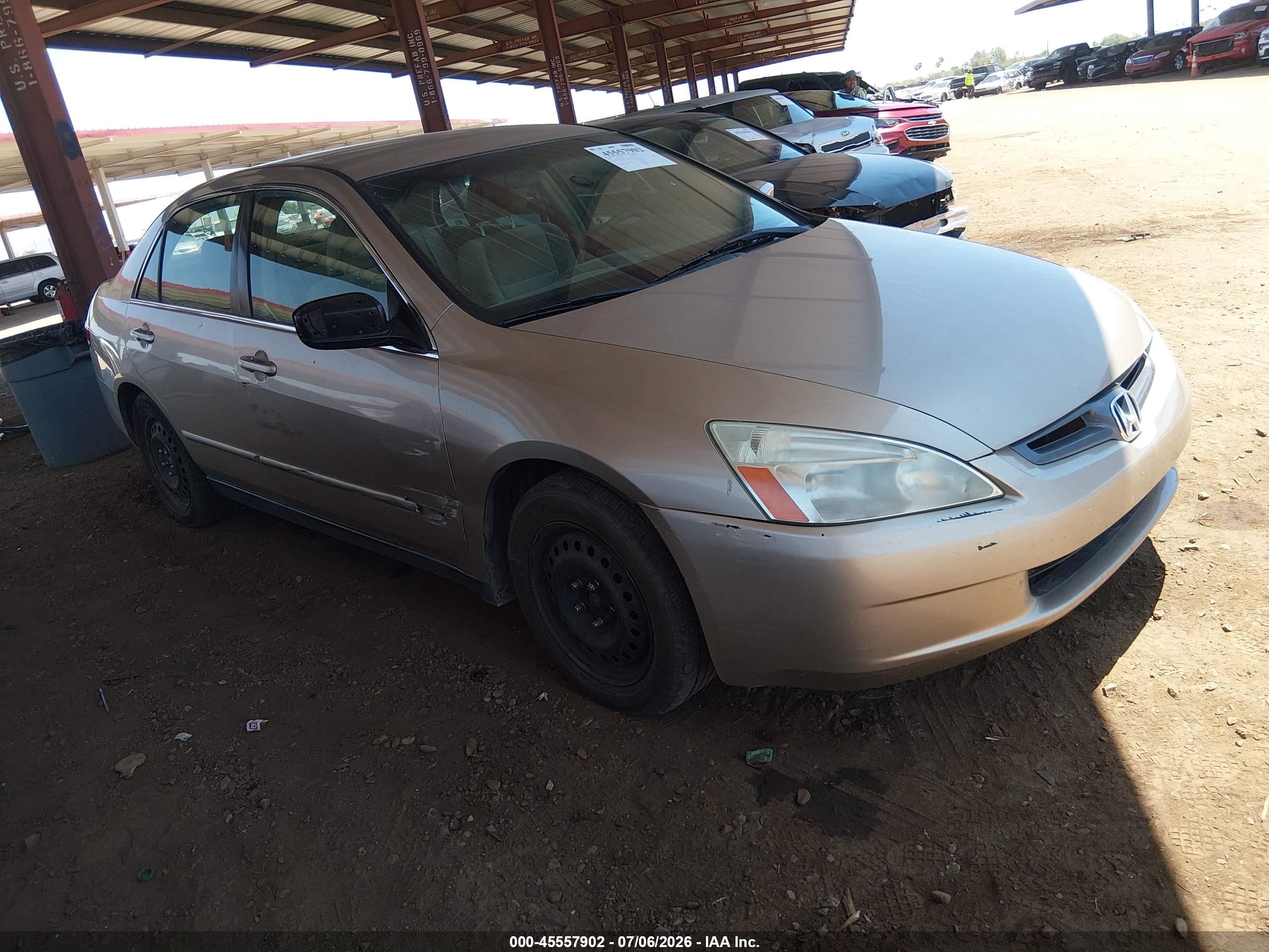 2004 Honda Accord 3.0 Lx Gold vin: 1HGCM66324A066895