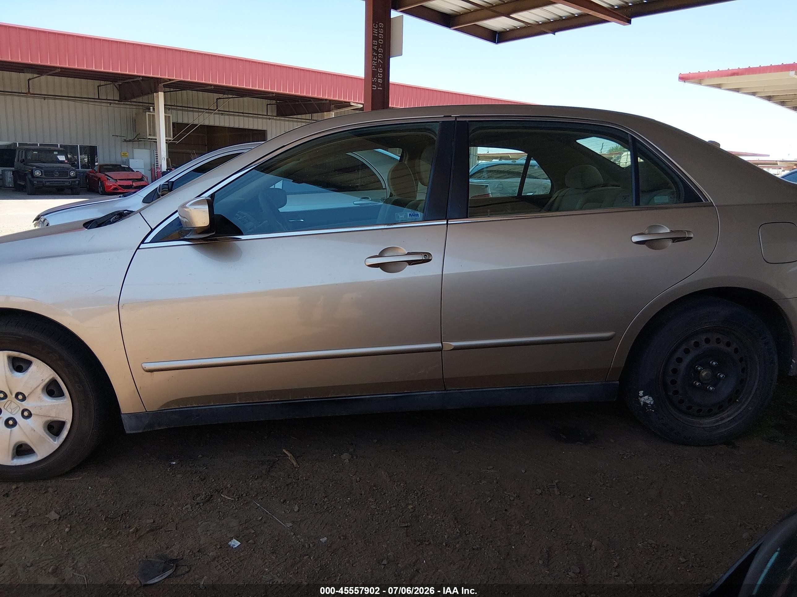 2004 Honda Accord 3.0 Lx Gold vin: 1HGCM66324A066895