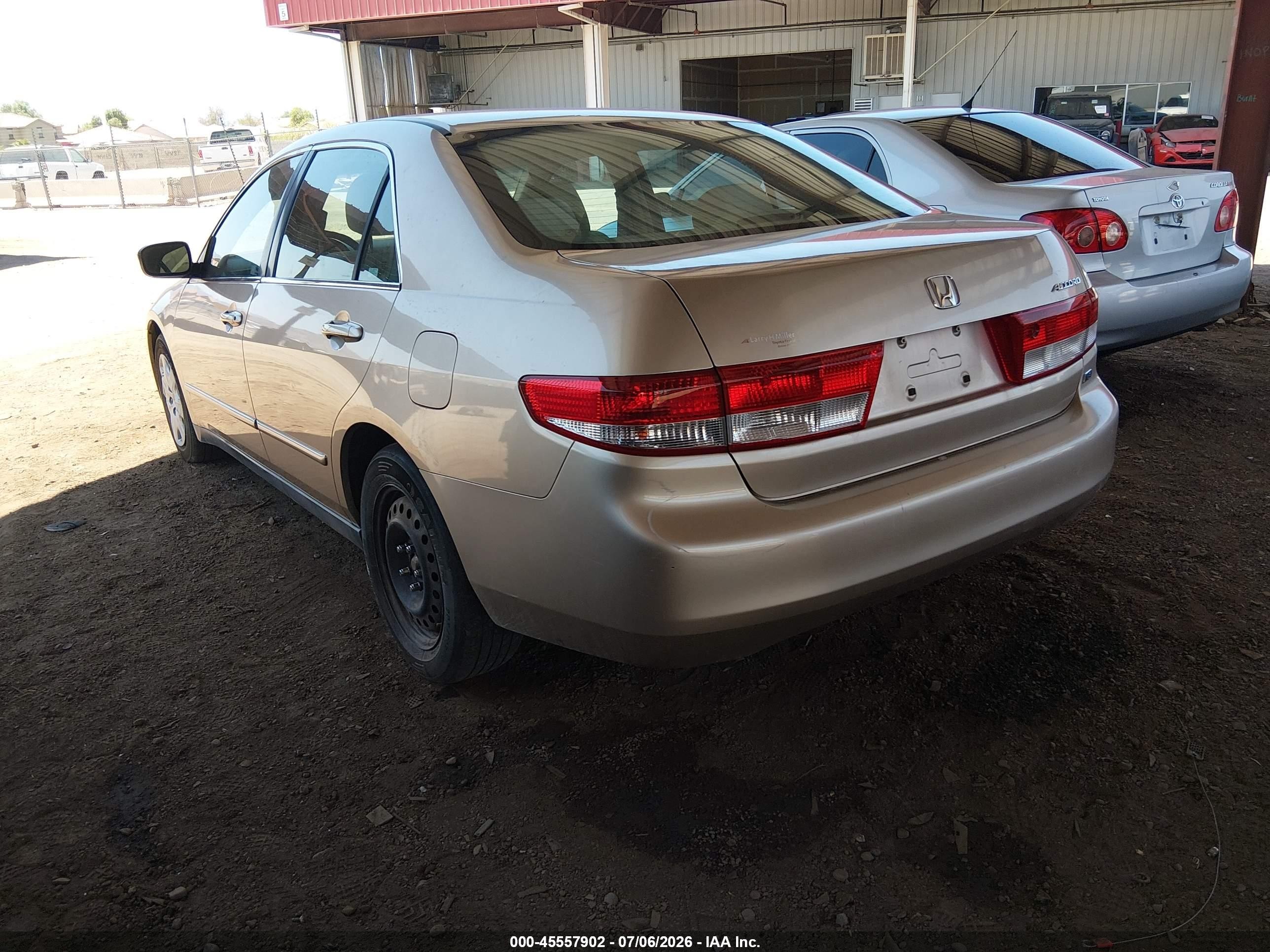 2004 Honda Accord 3.0 Lx Gold vin: 1HGCM66324A066895