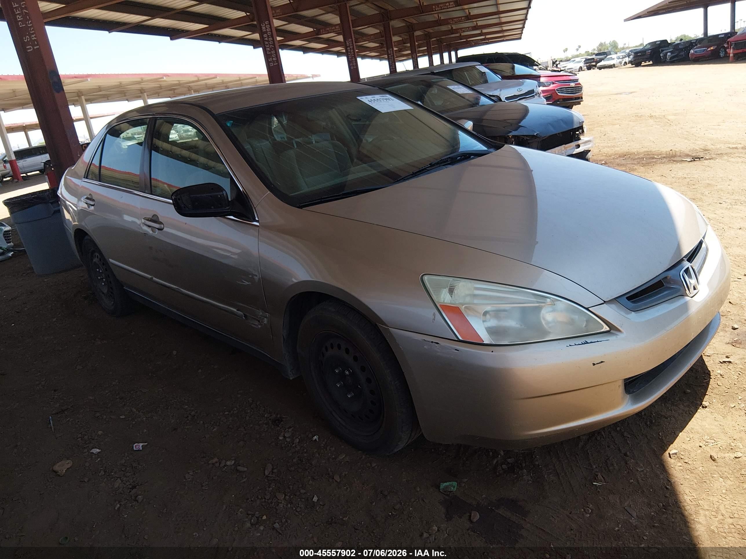 2004 Honda Accord 3.0 Lx Gold vin: 1HGCM66324A066895