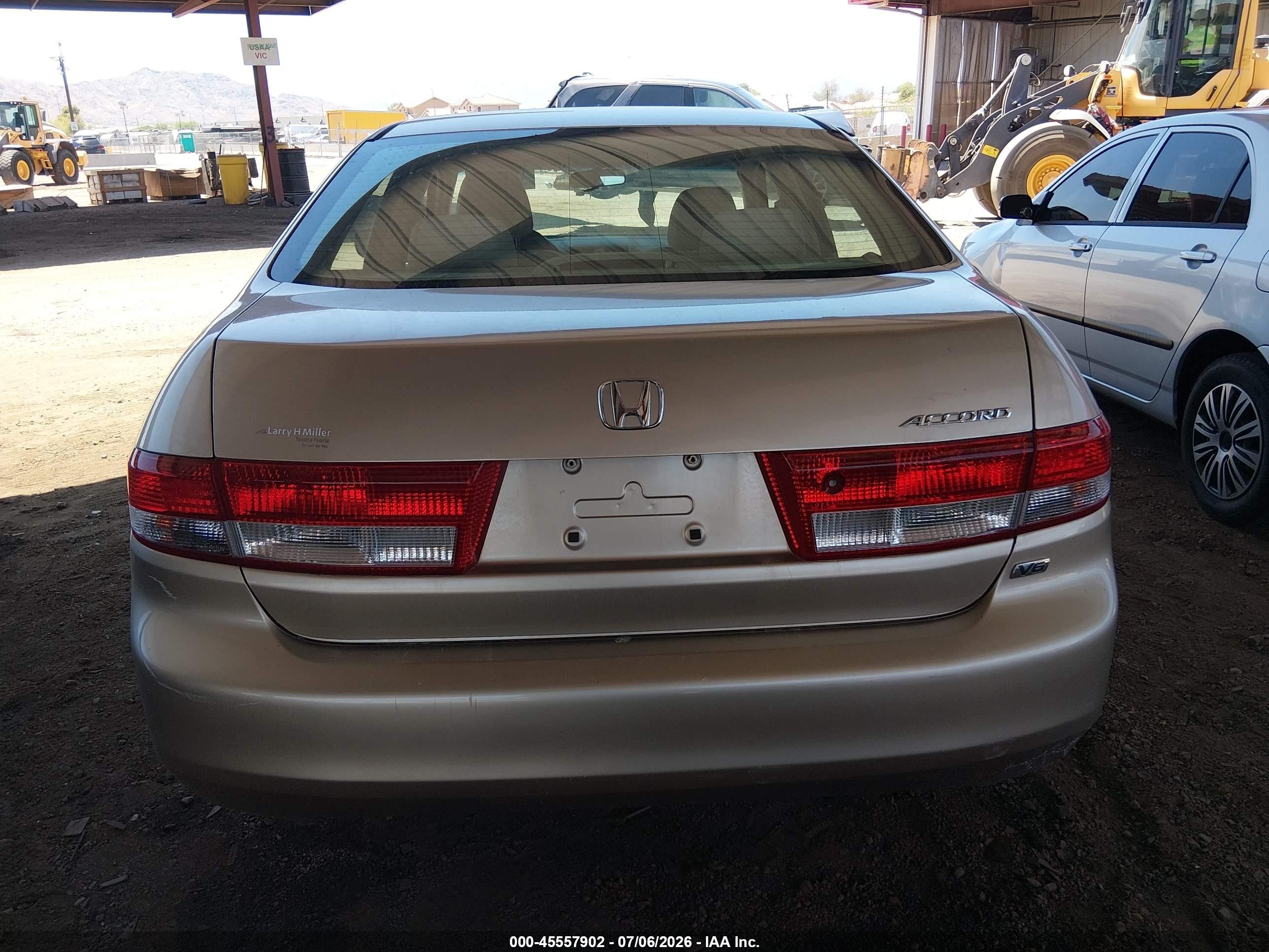 2004 Honda Accord 3.0 Lx Gold vin: 1HGCM66324A066895