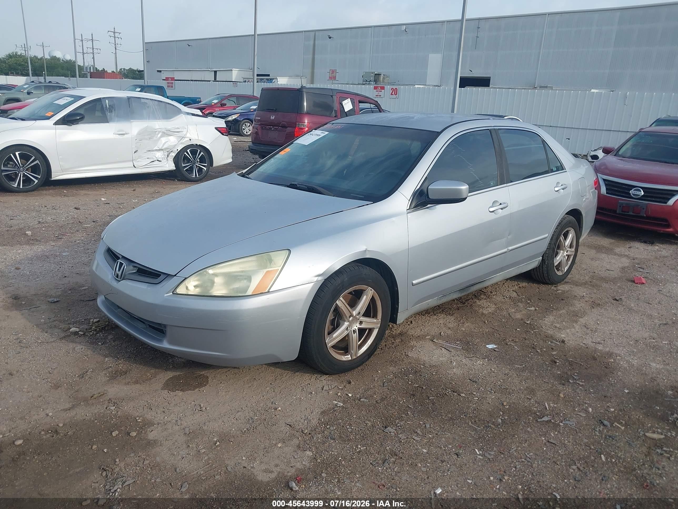 2005 Honda Accord 3.0 Lx Серебряный vin: 1HGCM66325A058622