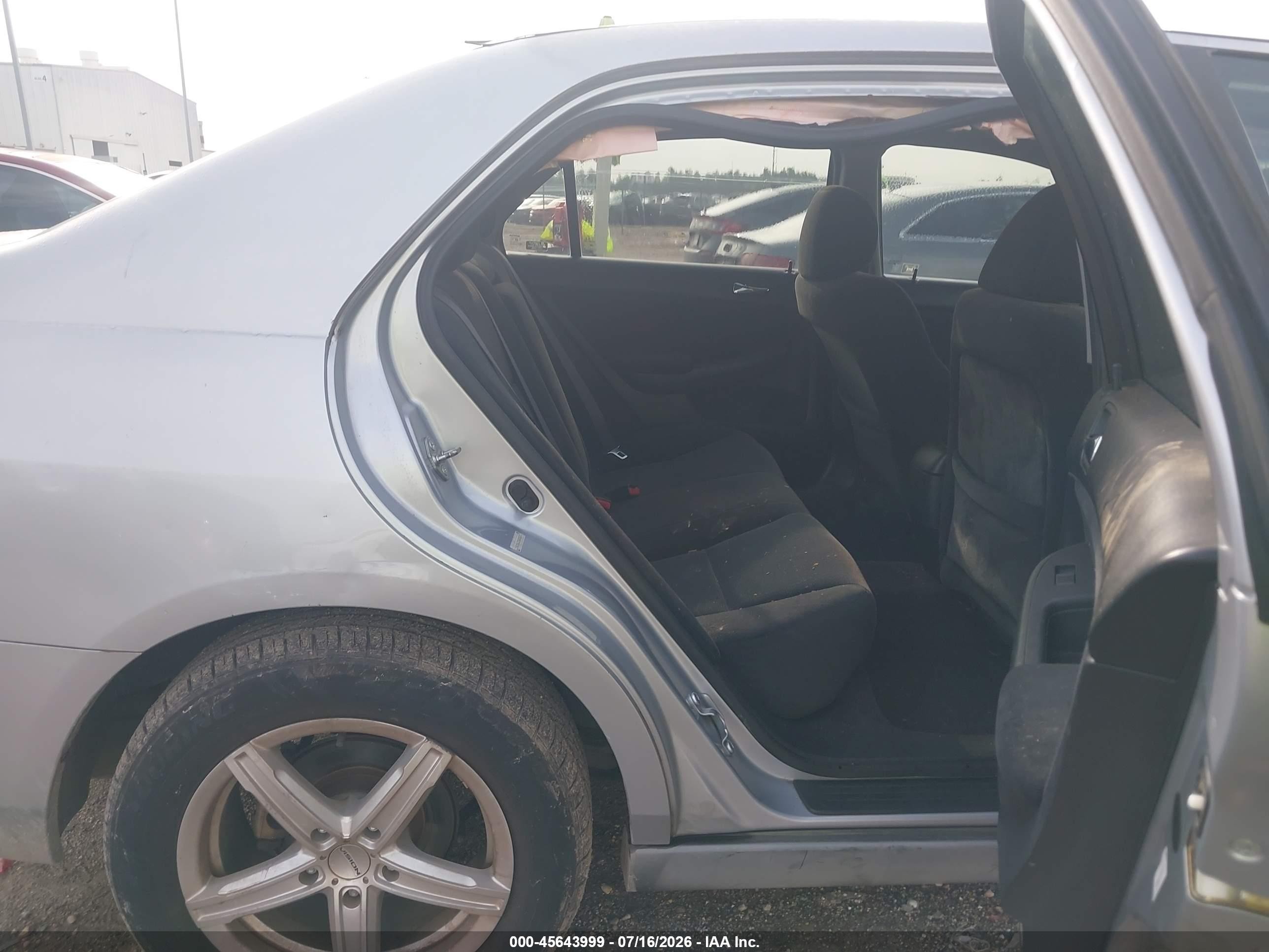2005 Honda Accord 3.0 Lx Серебряный vin: 1HGCM66325A058622