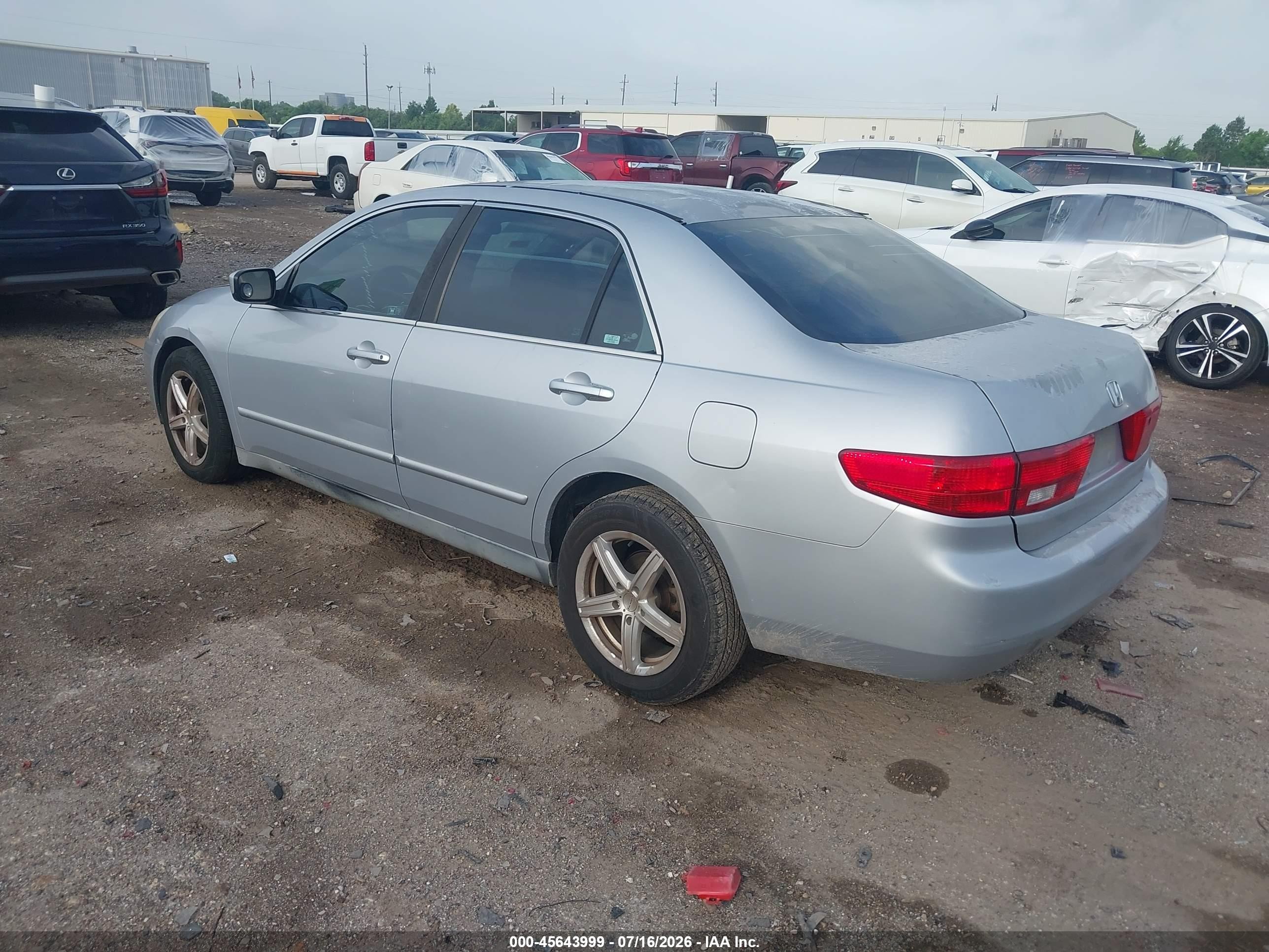 2005 Honda Accord 3.0 Lx Серебряный vin: 1HGCM66325A058622