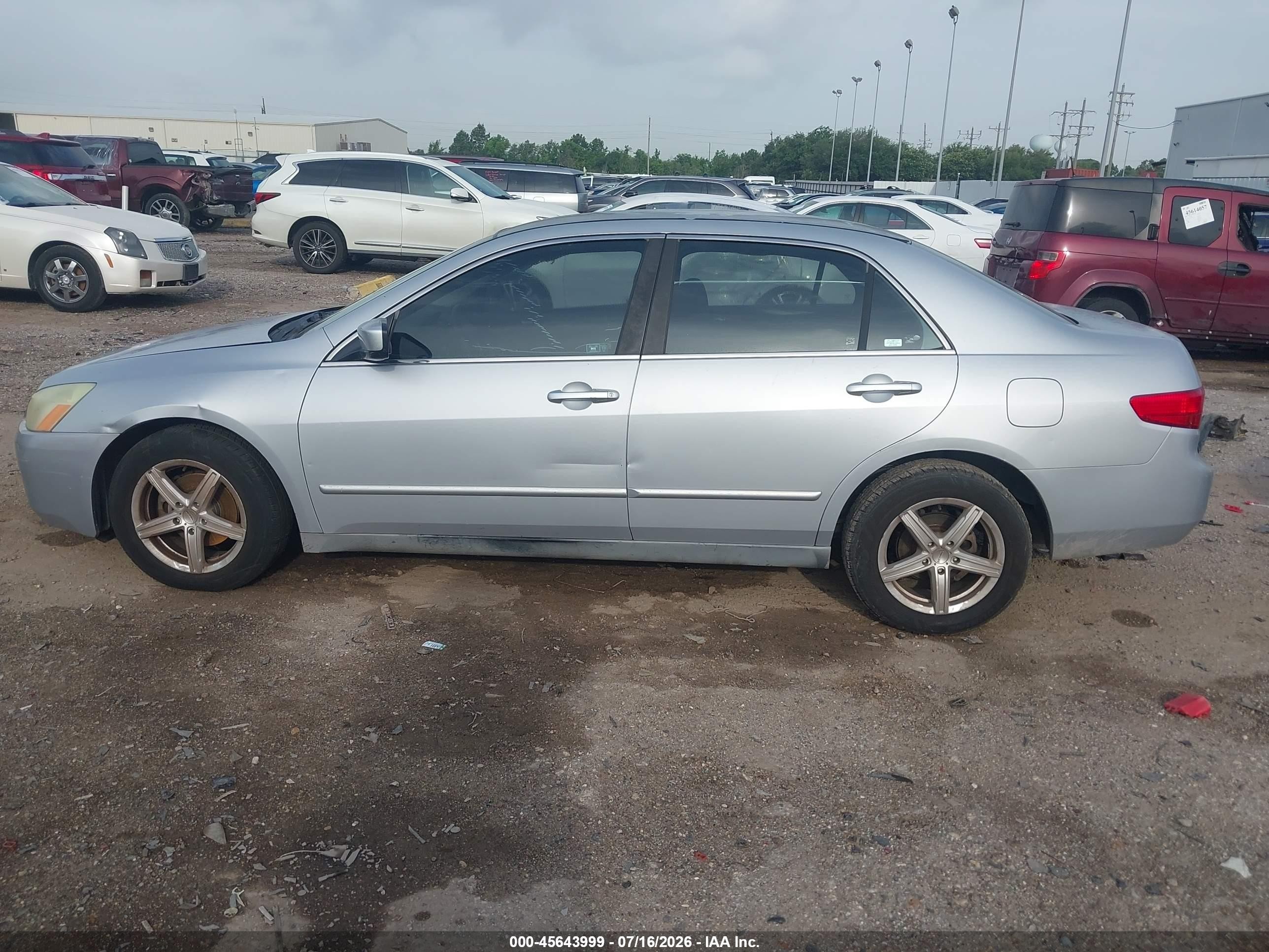 2005 Honda Accord 3.0 Lx Серебряный vin: 1HGCM66325A058622