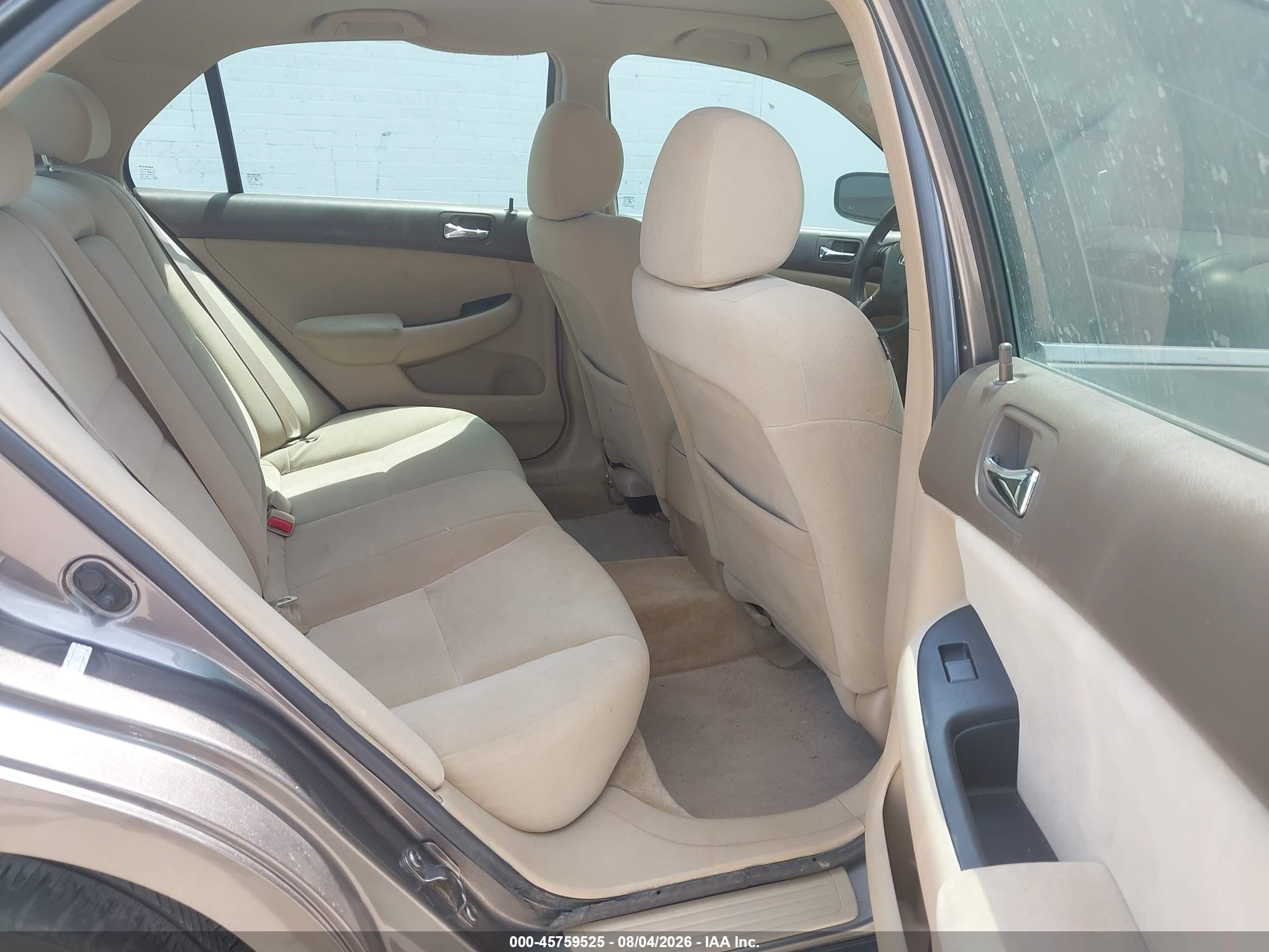 2007 Honda Accord 3.0 Lx Gray vin: 1HGCM66327A034999