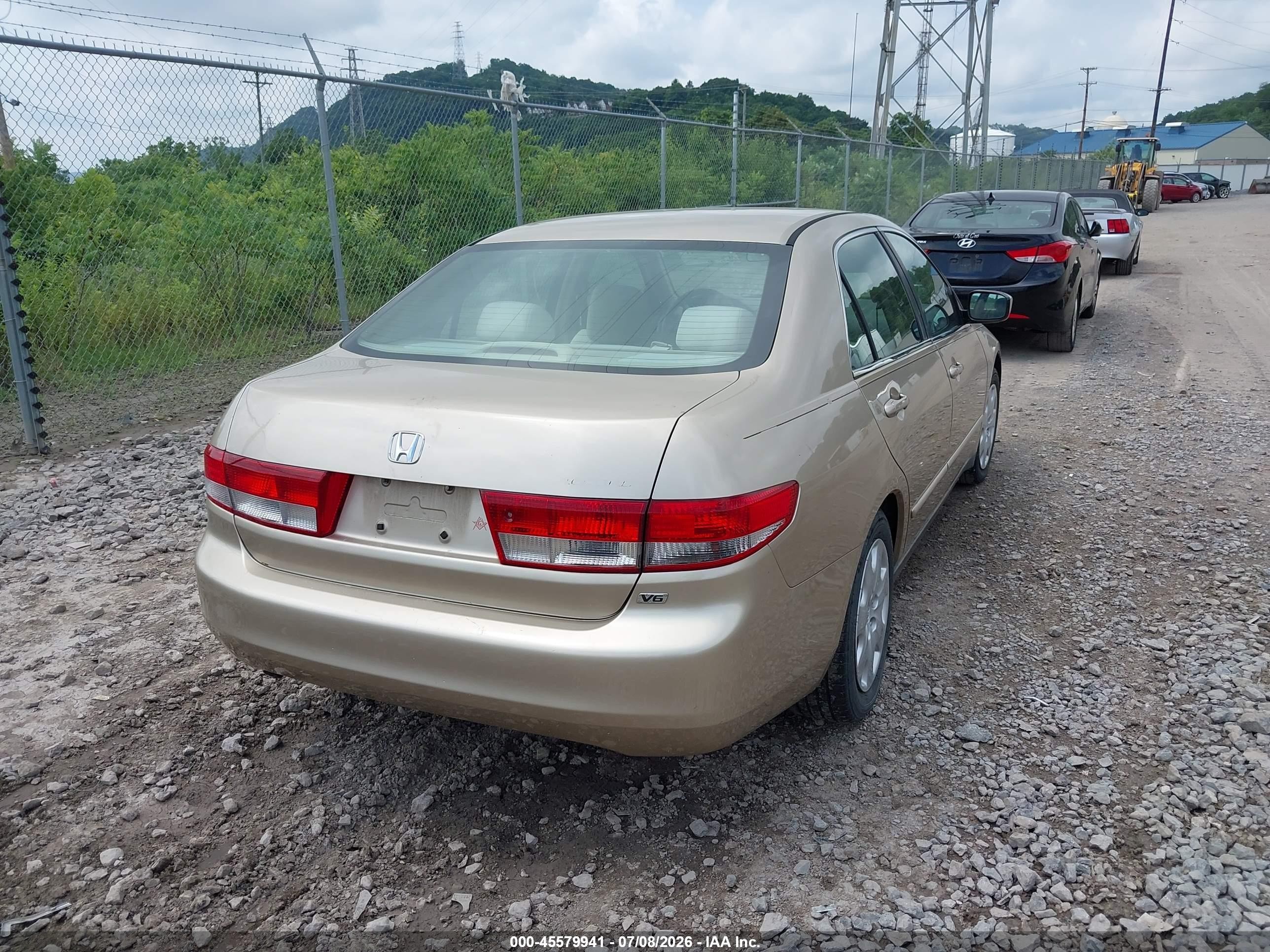 2004 Honda Accord 3.0 Lx Gold vin: 1HGCM66334A073760