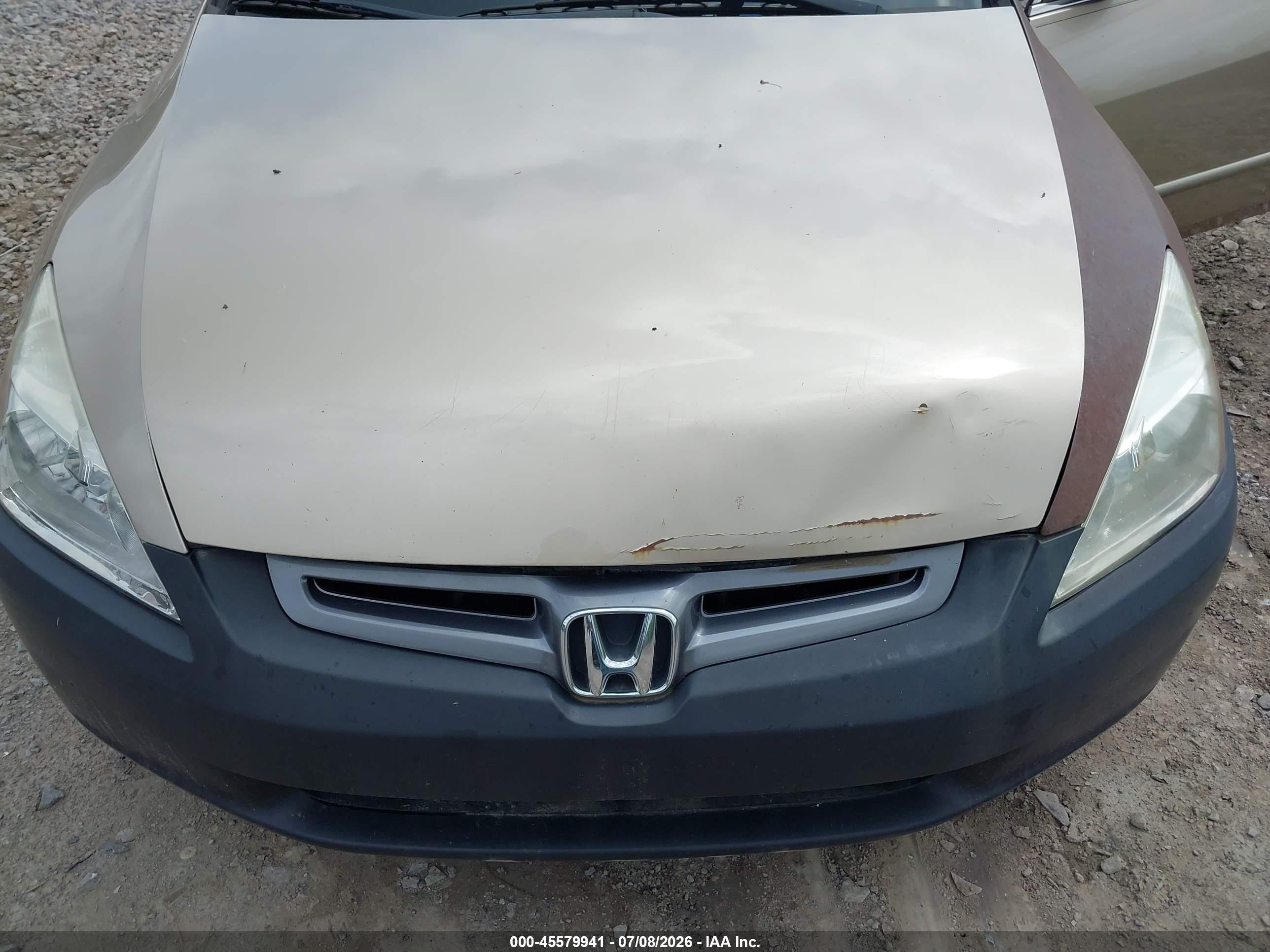 2004 Honda Accord 3.0 Lx Gold vin: 1HGCM66334A073760