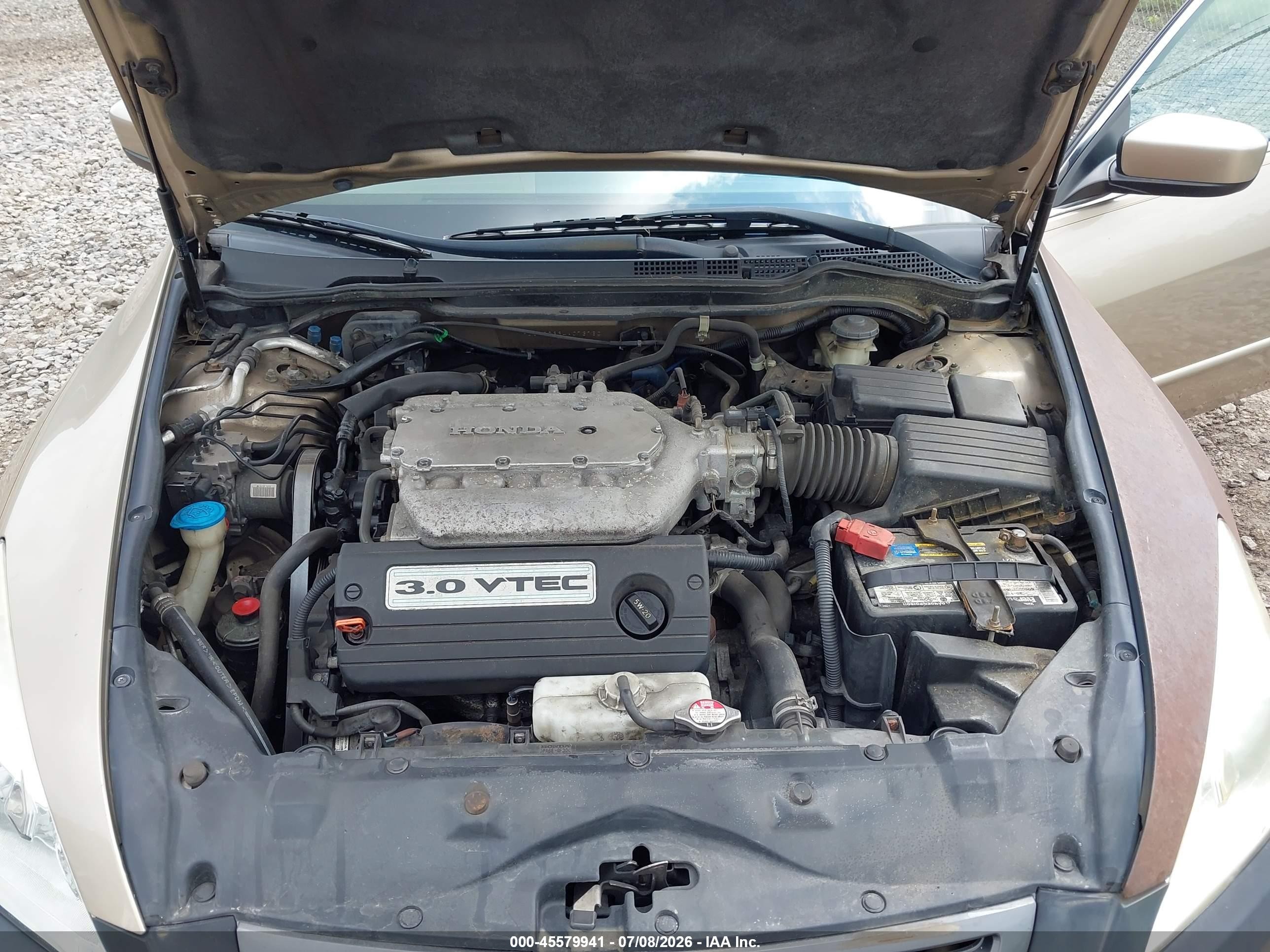 2004 Honda Accord 3.0 Lx Gold vin: 1HGCM66334A073760