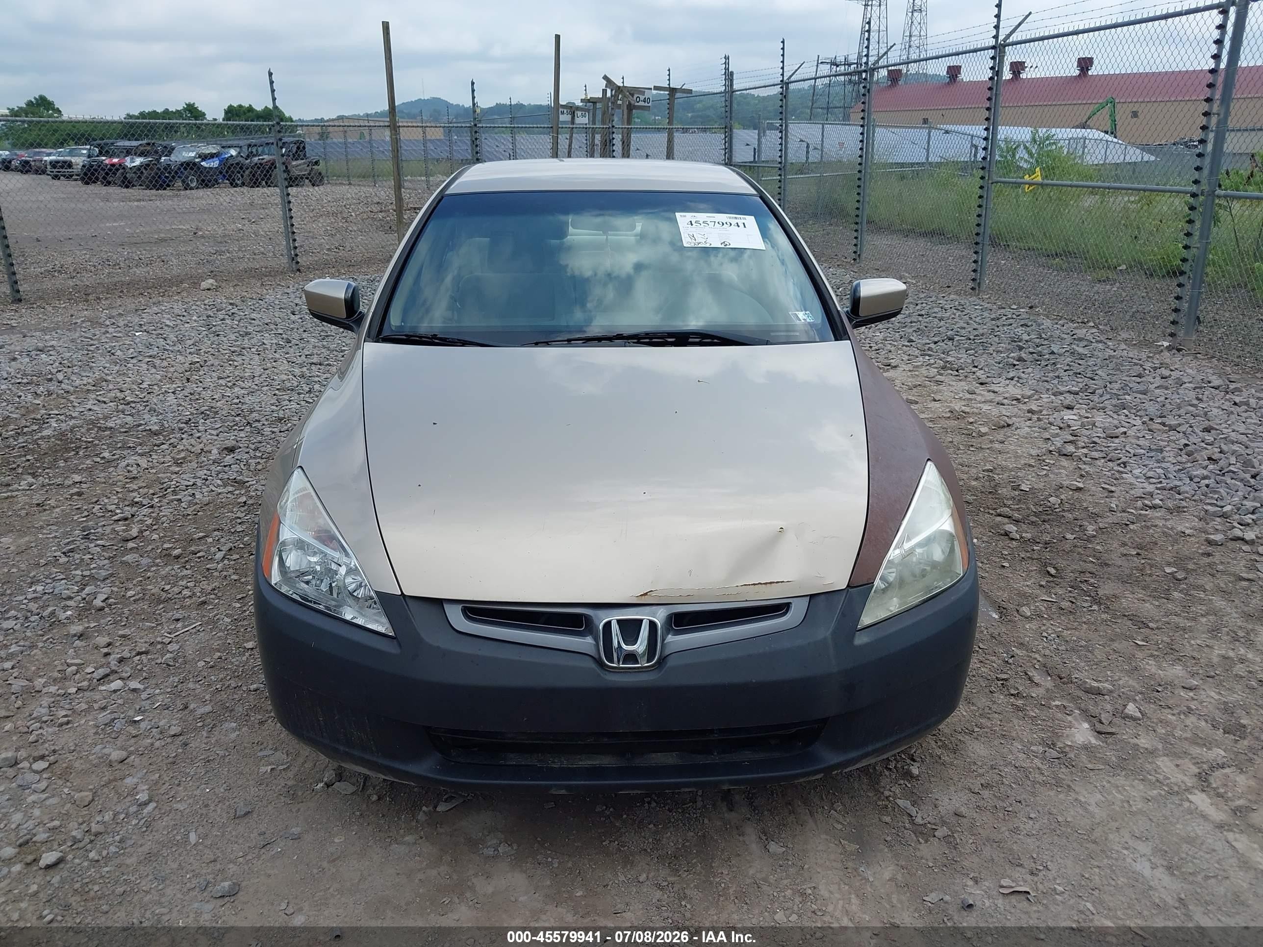 2004 Honda Accord 3.0 Lx Gold vin: 1HGCM66334A073760