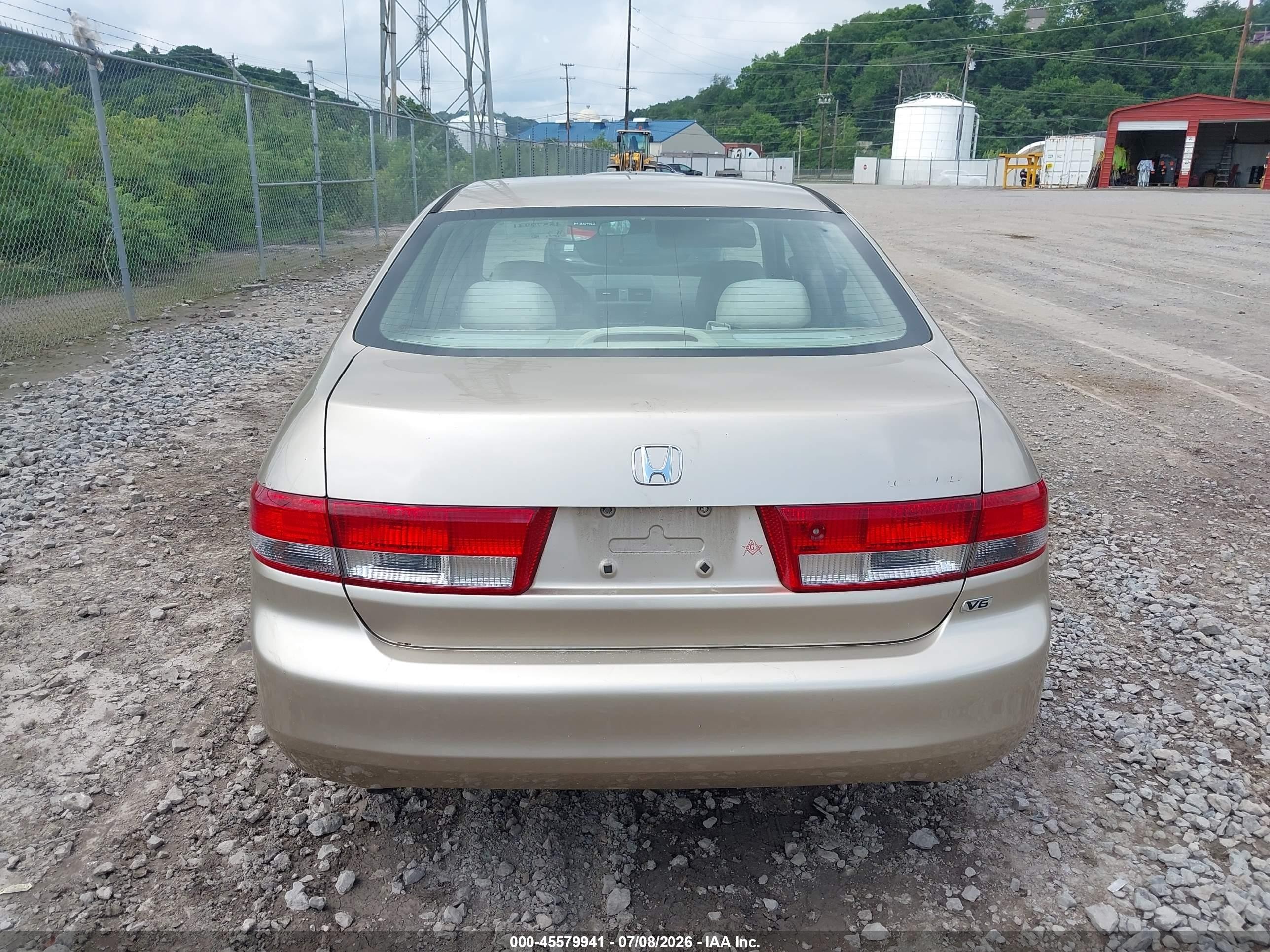 2004 Honda Accord 3.0 Lx Gold vin: 1HGCM66334A073760