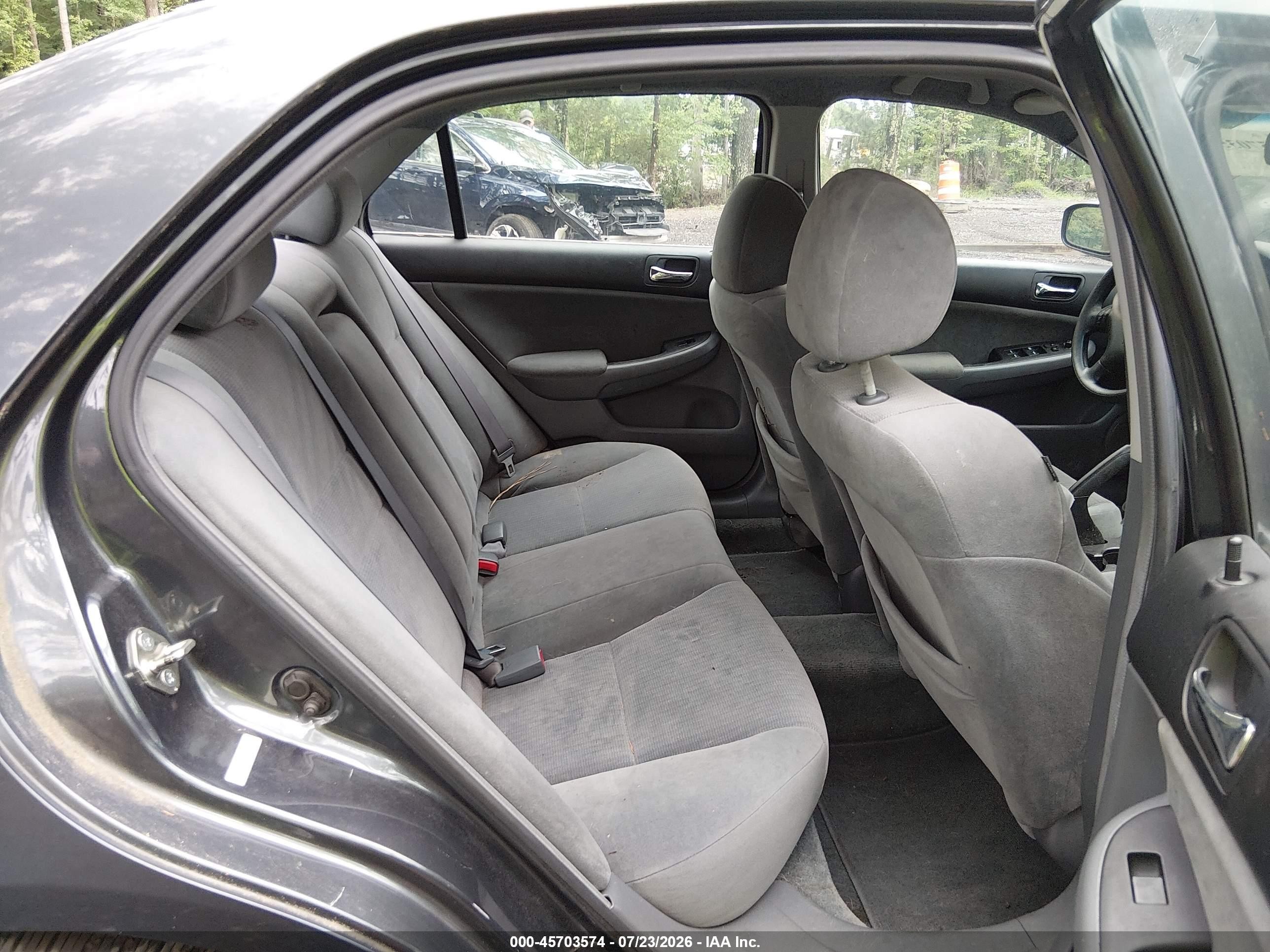 2005 Honda Accord 3.0 Lx Gray vin: 1HGCM66335A029386
