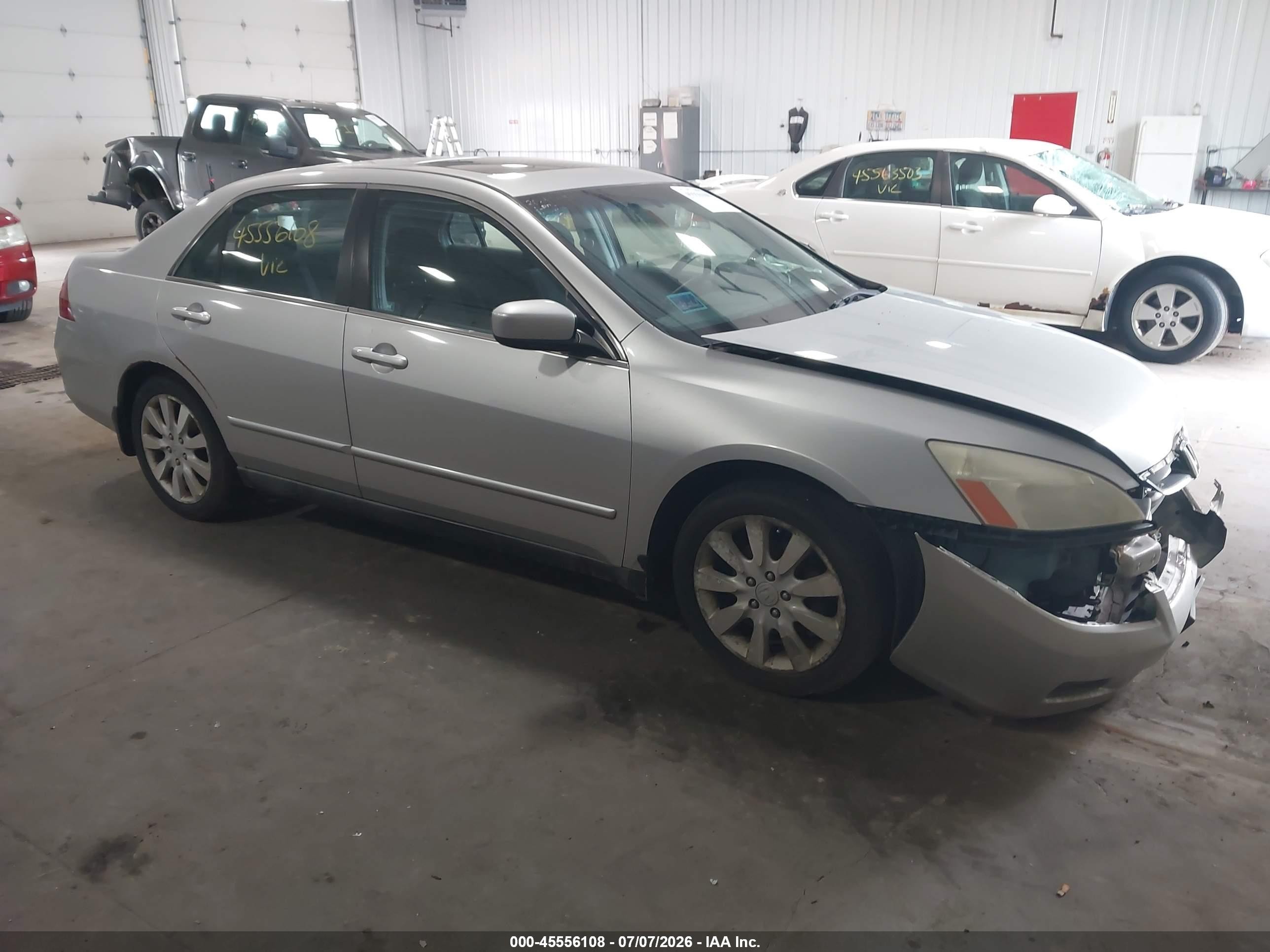 2006 Honda Accord 3.0 Lx Серебряный vin: 1HGCM66336A022360