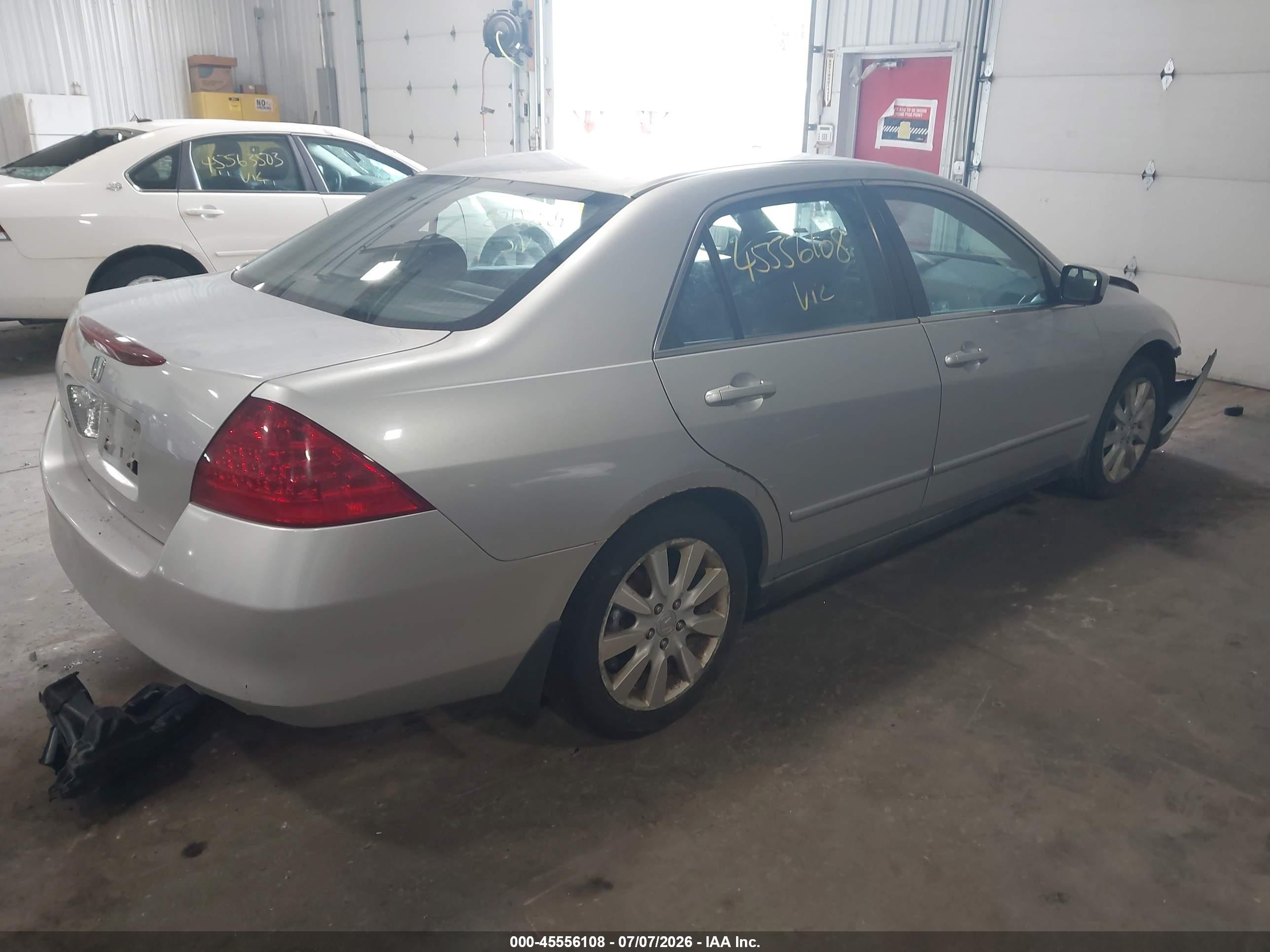2006 Honda Accord 3.0 Lx Серебряный vin: 1HGCM66336A022360