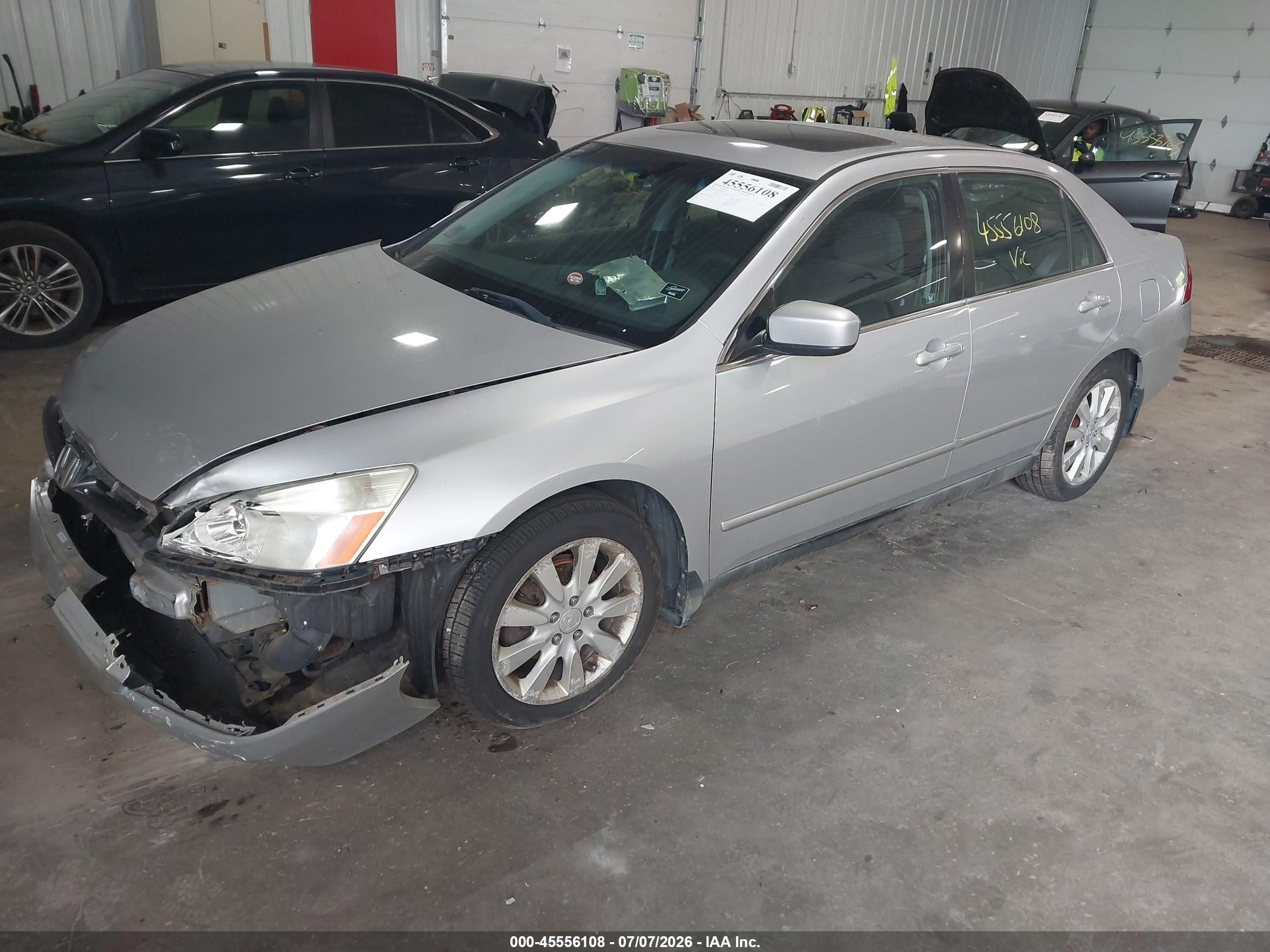 2006 Honda Accord 3.0 Lx Серебряный vin: 1HGCM66336A022360