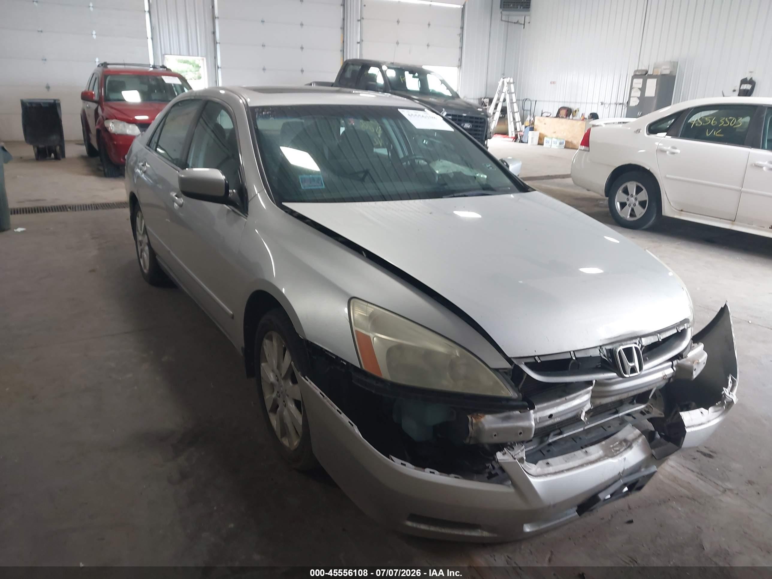2006 Honda Accord 3.0 Lx Серебряный vin: 1HGCM66336A022360