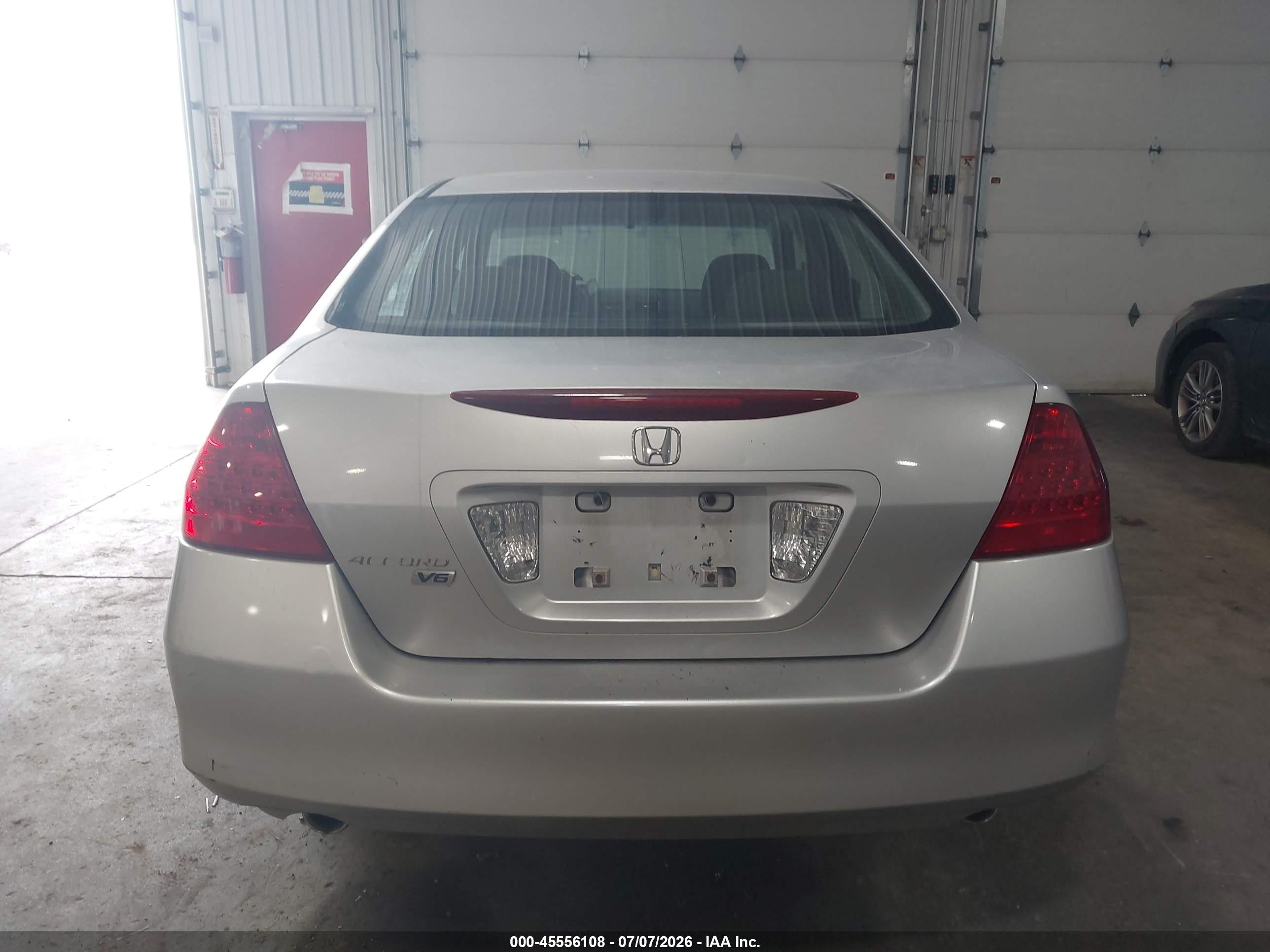 2006 Honda Accord 3.0 Lx Серебряный vin: 1HGCM66336A022360