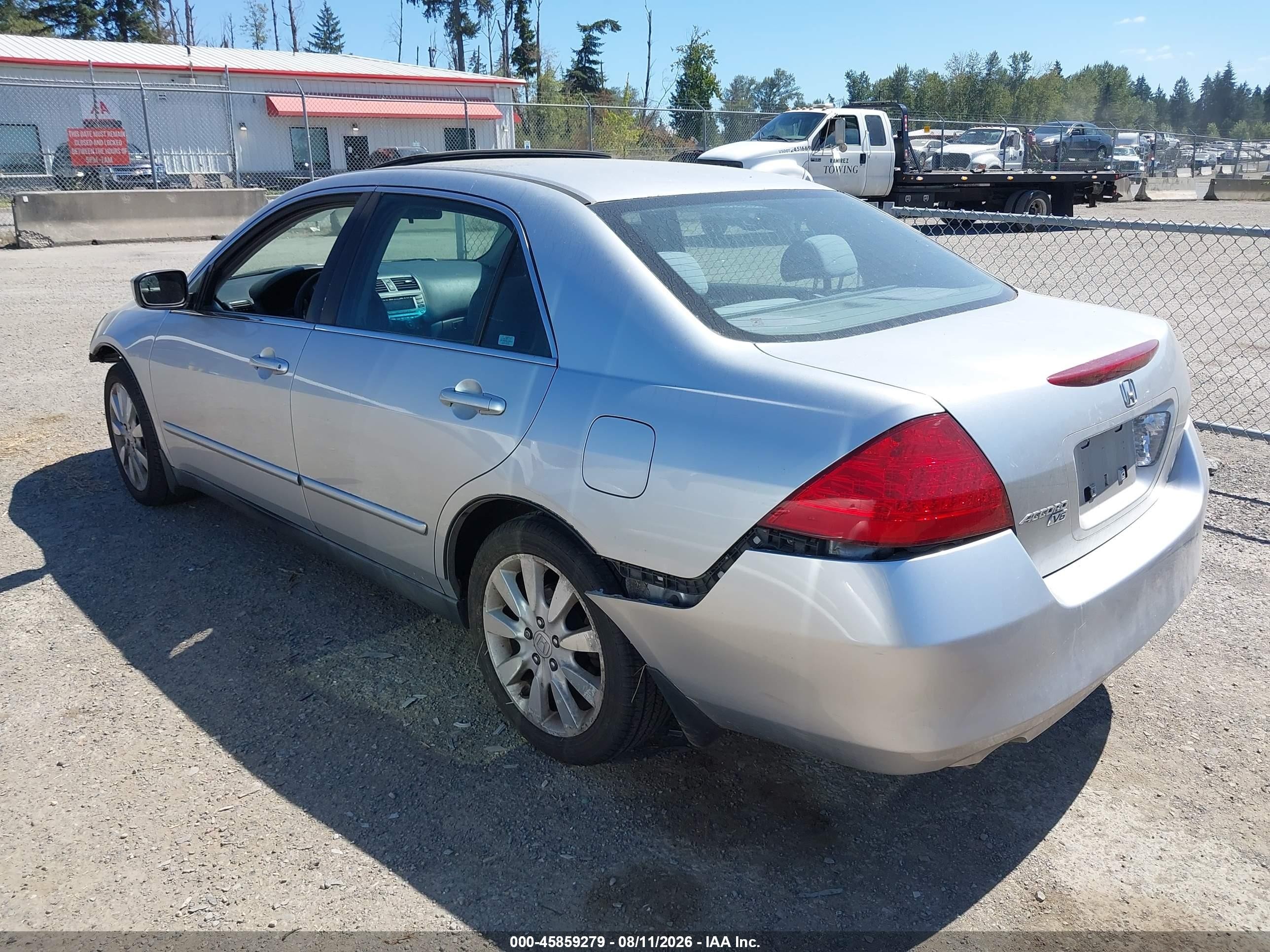 2006 Honda Accord 3.0 Lx Серебряный vin: 1HGCM66336A039028