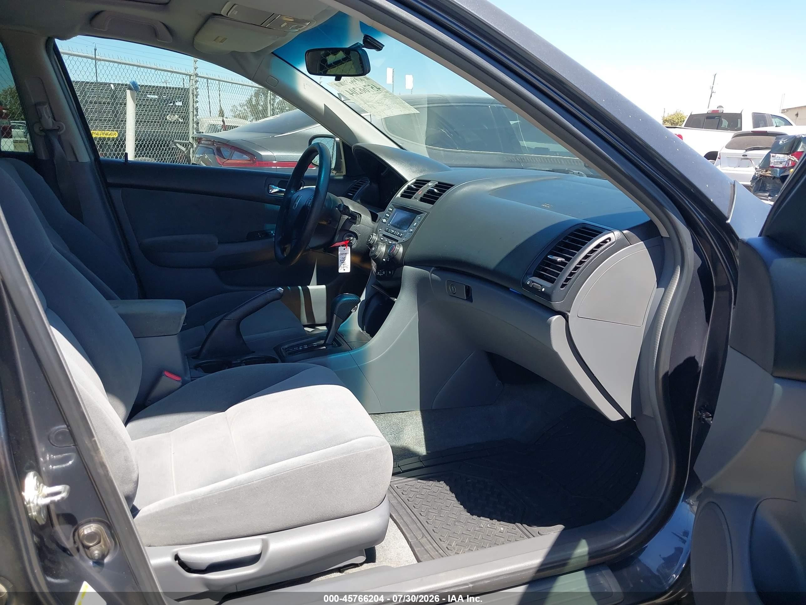 2006 Honda Accord 3.0 Lx Gray vin: 1HGCM66336A062034