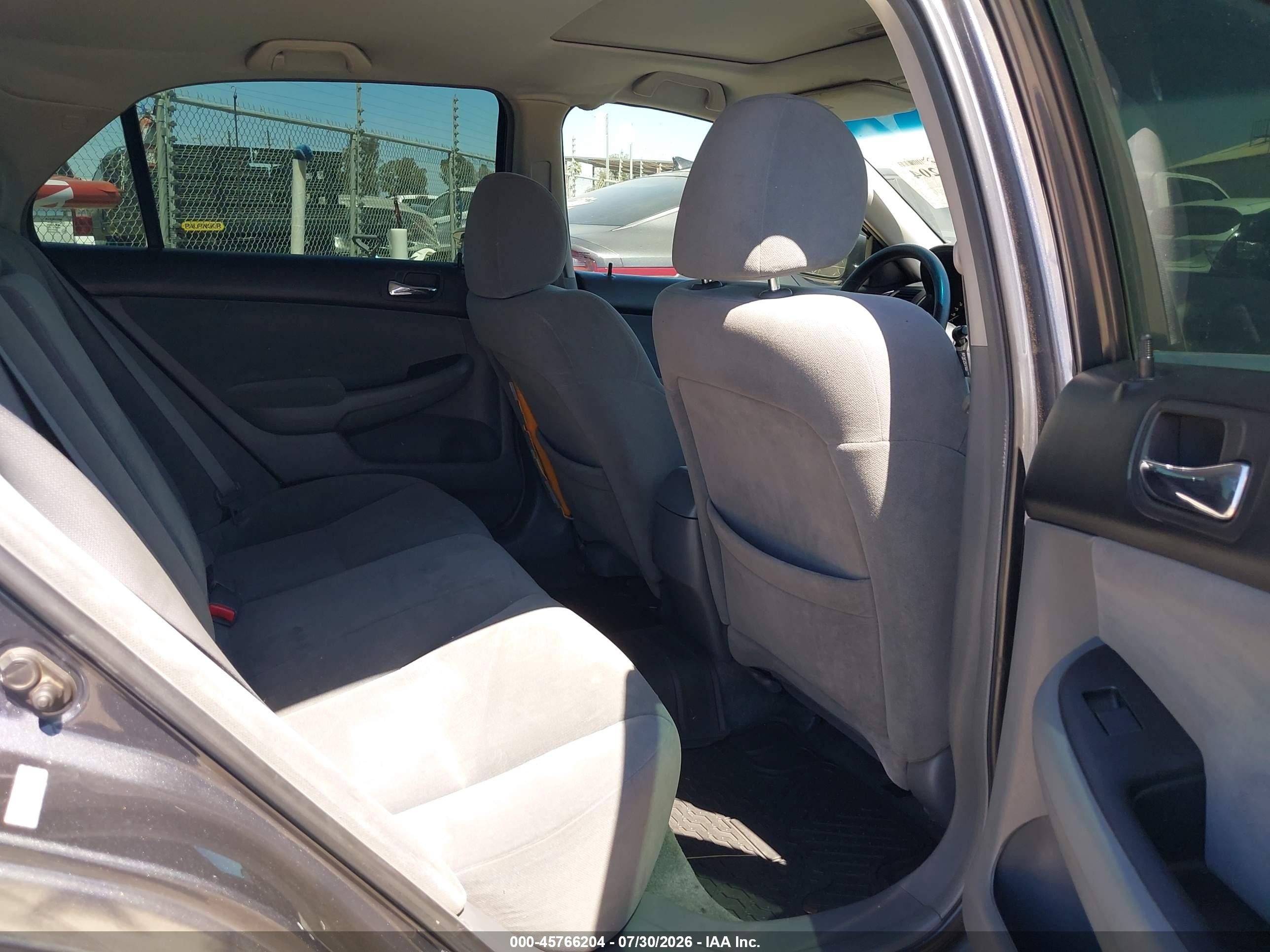 2006 Honda Accord 3.0 Lx Gray vin: 1HGCM66336A062034