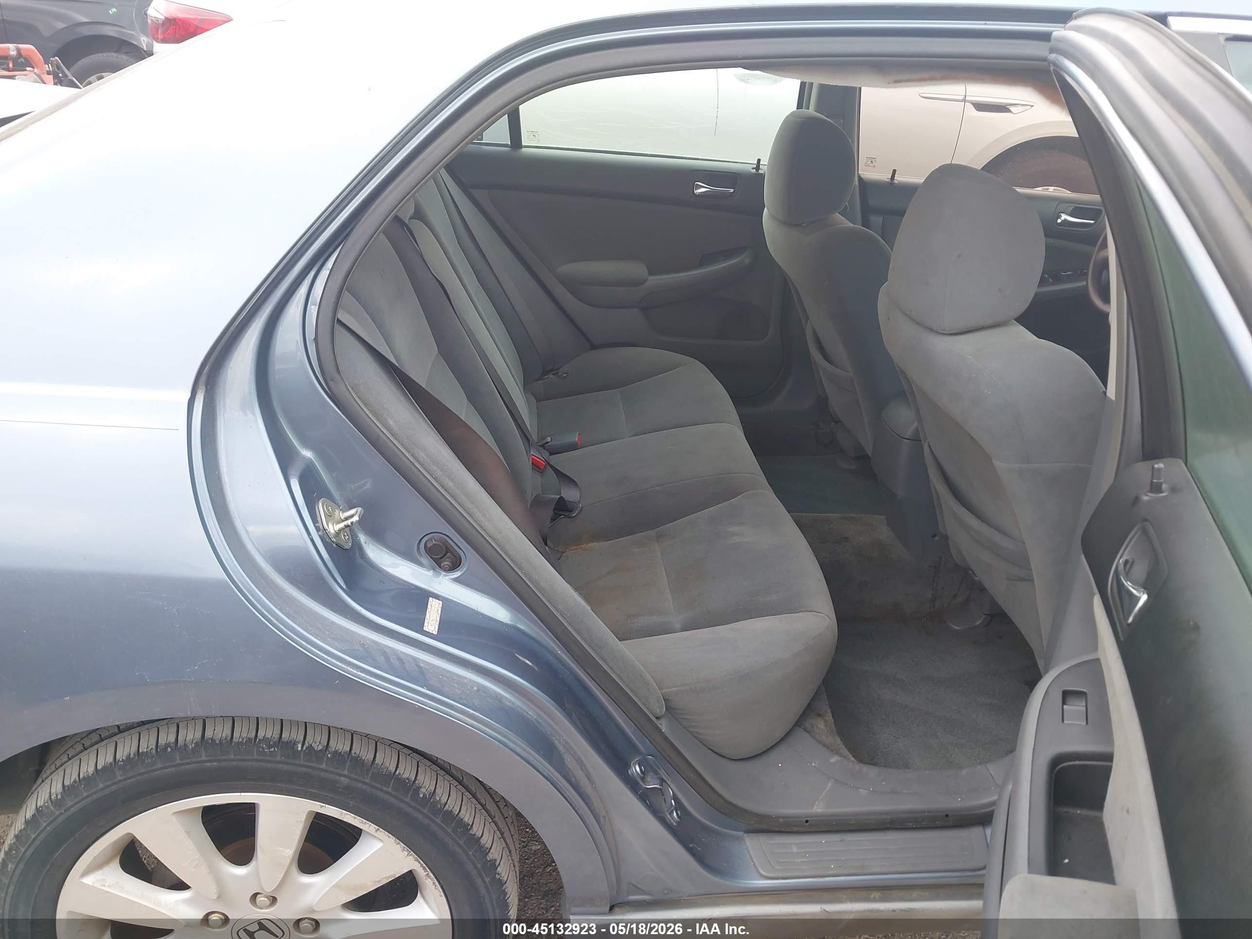 2007 Honda Accord 3.0 Lx Silver vin: 1HGCM66337A016494