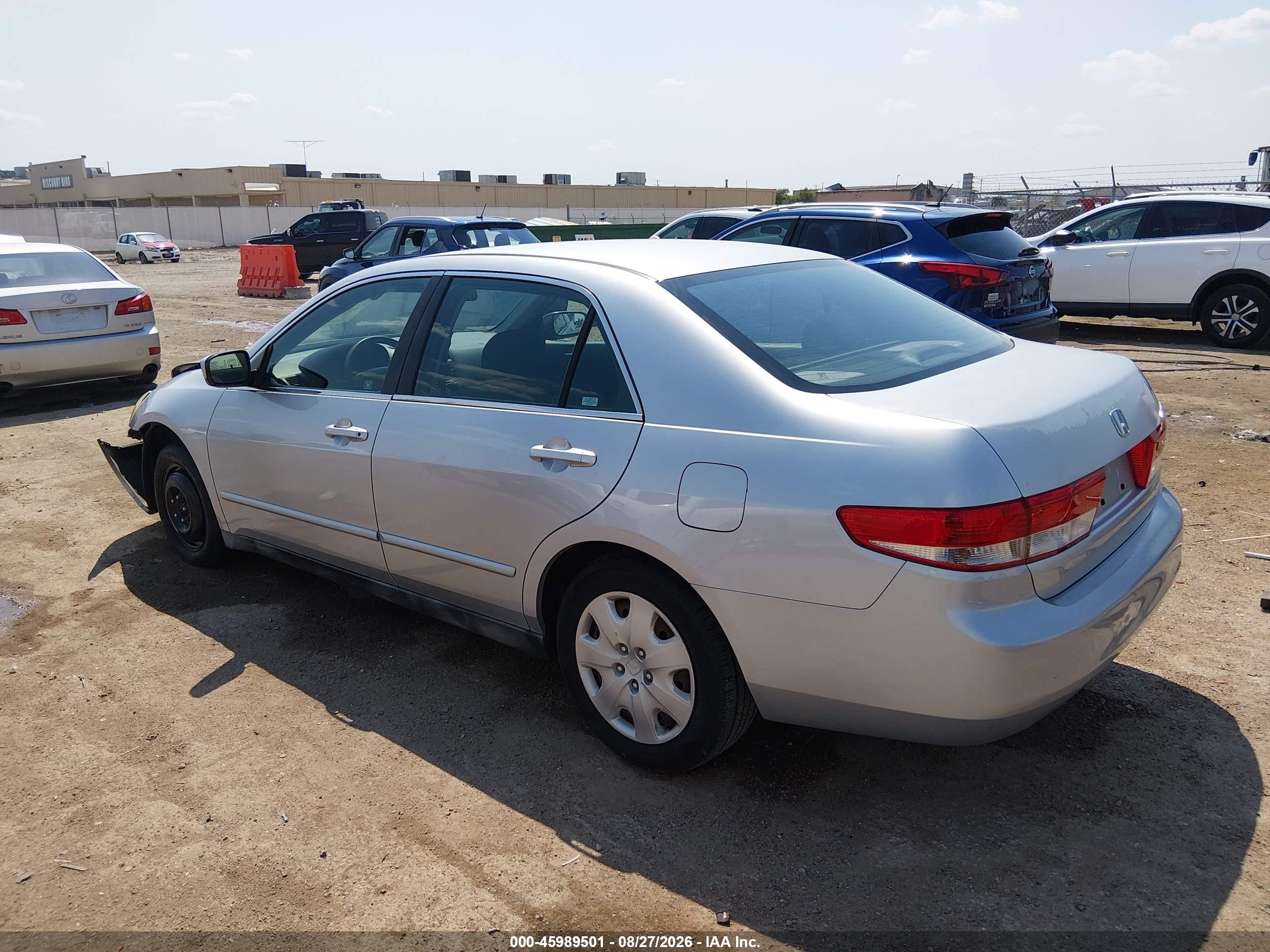 2004 Honda Accord 3.0 Lx Silver vin: 1HGCM66344A015320