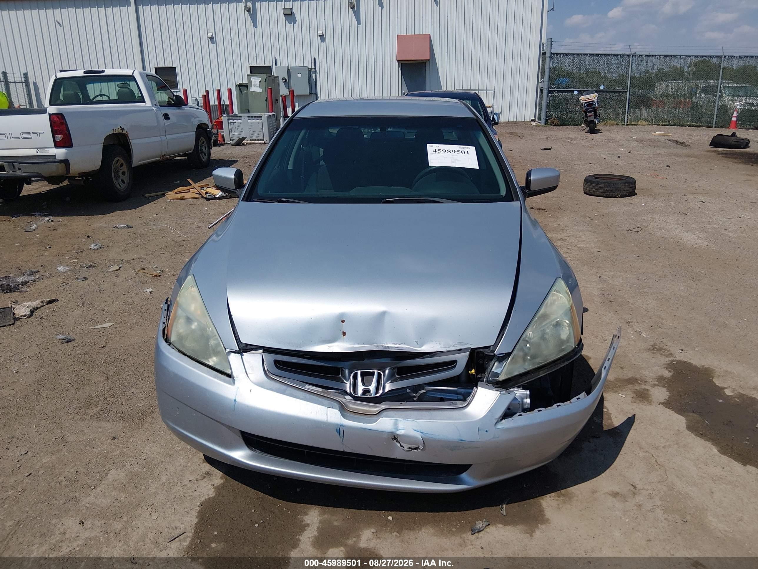 2004 Honda Accord 3.0 Lx Silver vin: 1HGCM66344A015320