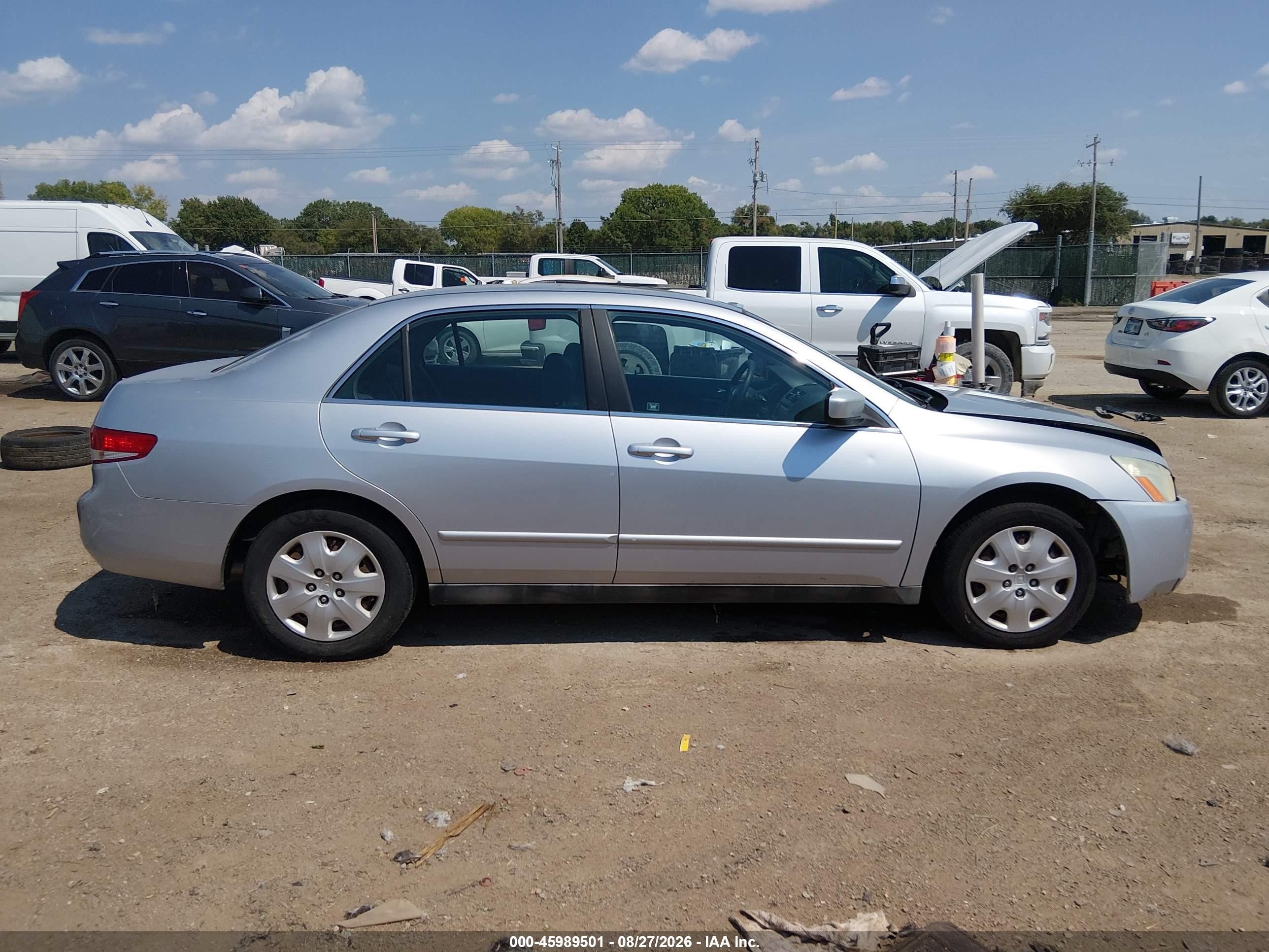2004 Honda Accord 3.0 Lx Silver vin: 1HGCM66344A015320