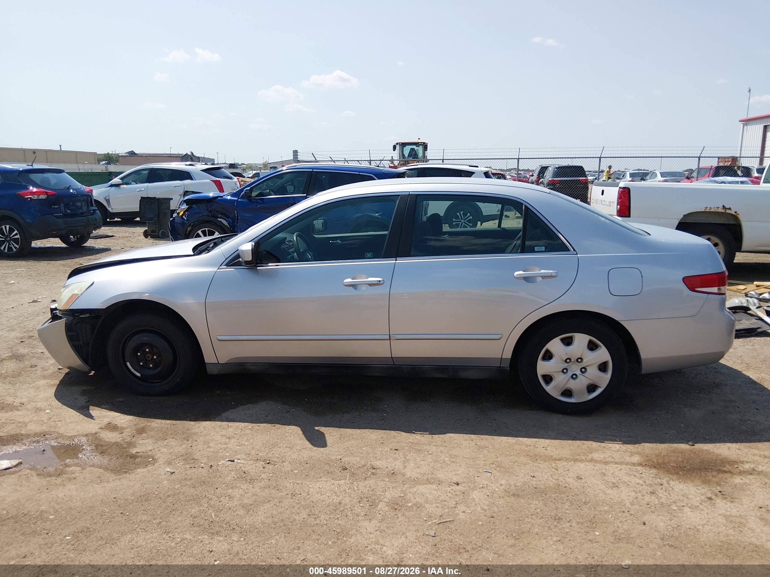 2004 Honda Accord 3.0 Lx Silver vin: 1HGCM66344A015320
