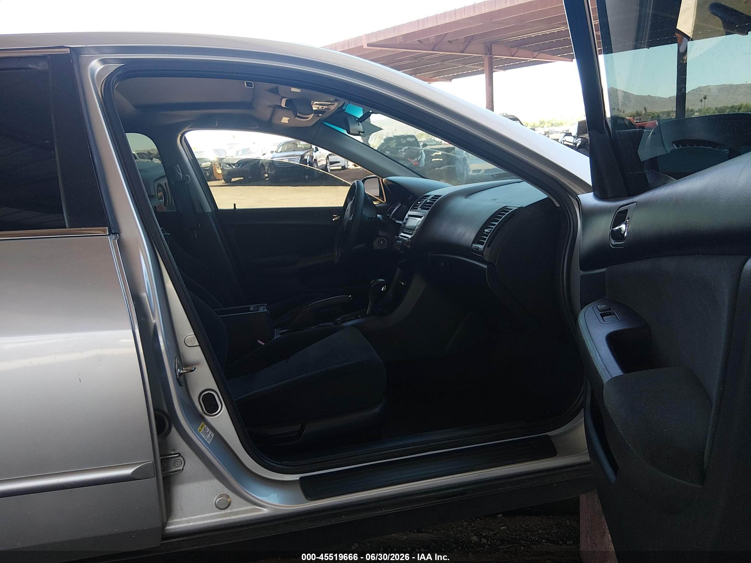 2006 Honda Accord 3.0 Lx Silver vin: 1HGCM66346A011514