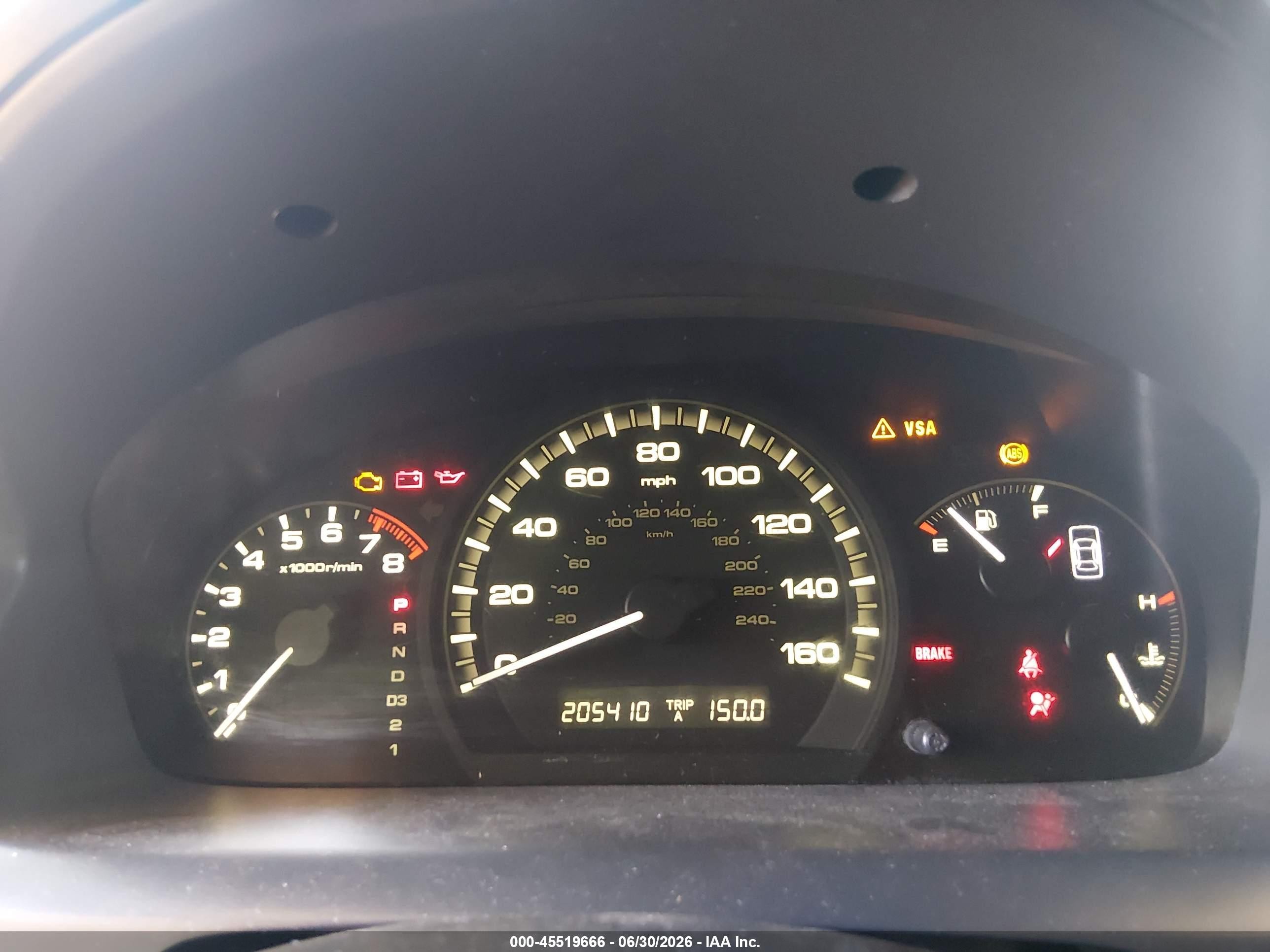 2006 Honda Accord 3.0 Lx Silver vin: 1HGCM66346A011514