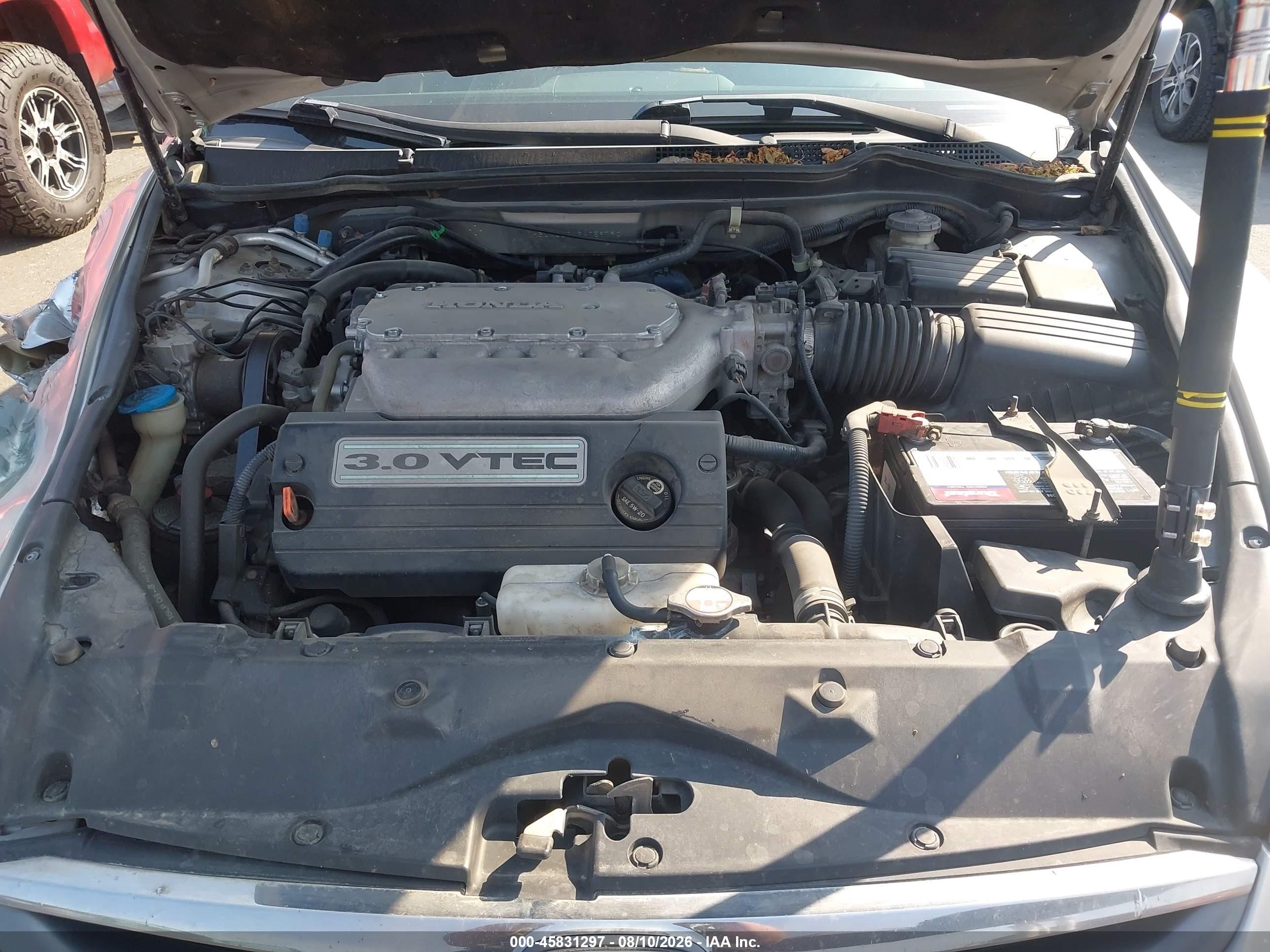2006 Honda Accord 3.0 Lx Silver vin: 1HGCM66346A059790