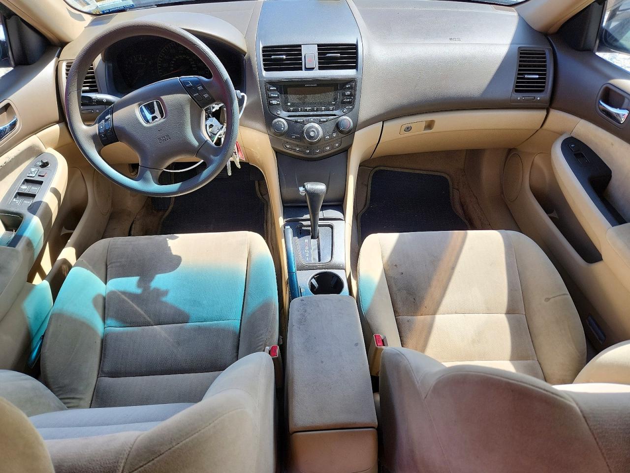 2003 Honda Accord Lx Black vin: 1HGCM66353A081356