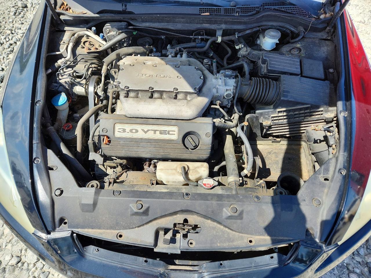 2003 Honda Accord Lx Black vin: 1HGCM66353A081356