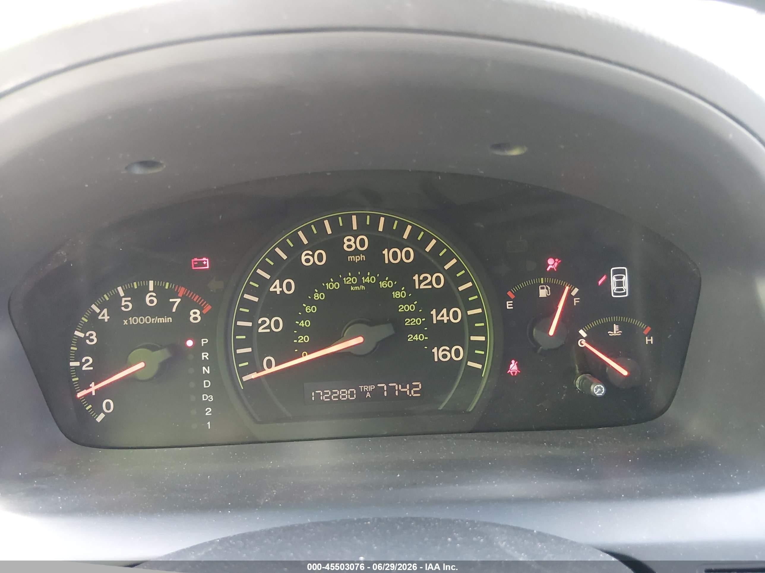 2004 Honda Accord 3.0 Lx Blue vin: 1HGCM66354A010322
