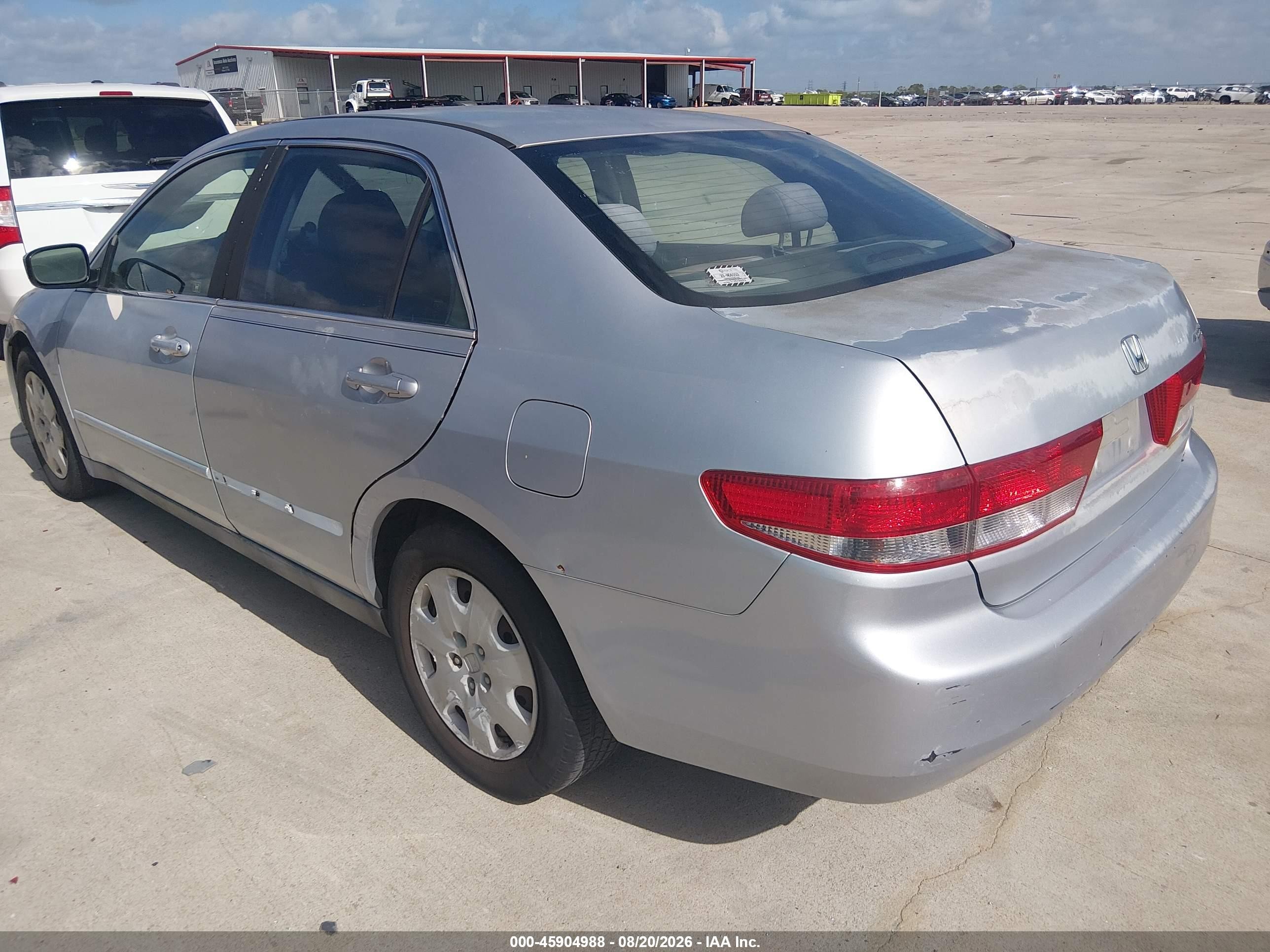 2004 Honda Accord 3.0 Lx Silver vin: 1HGCM66354A015343